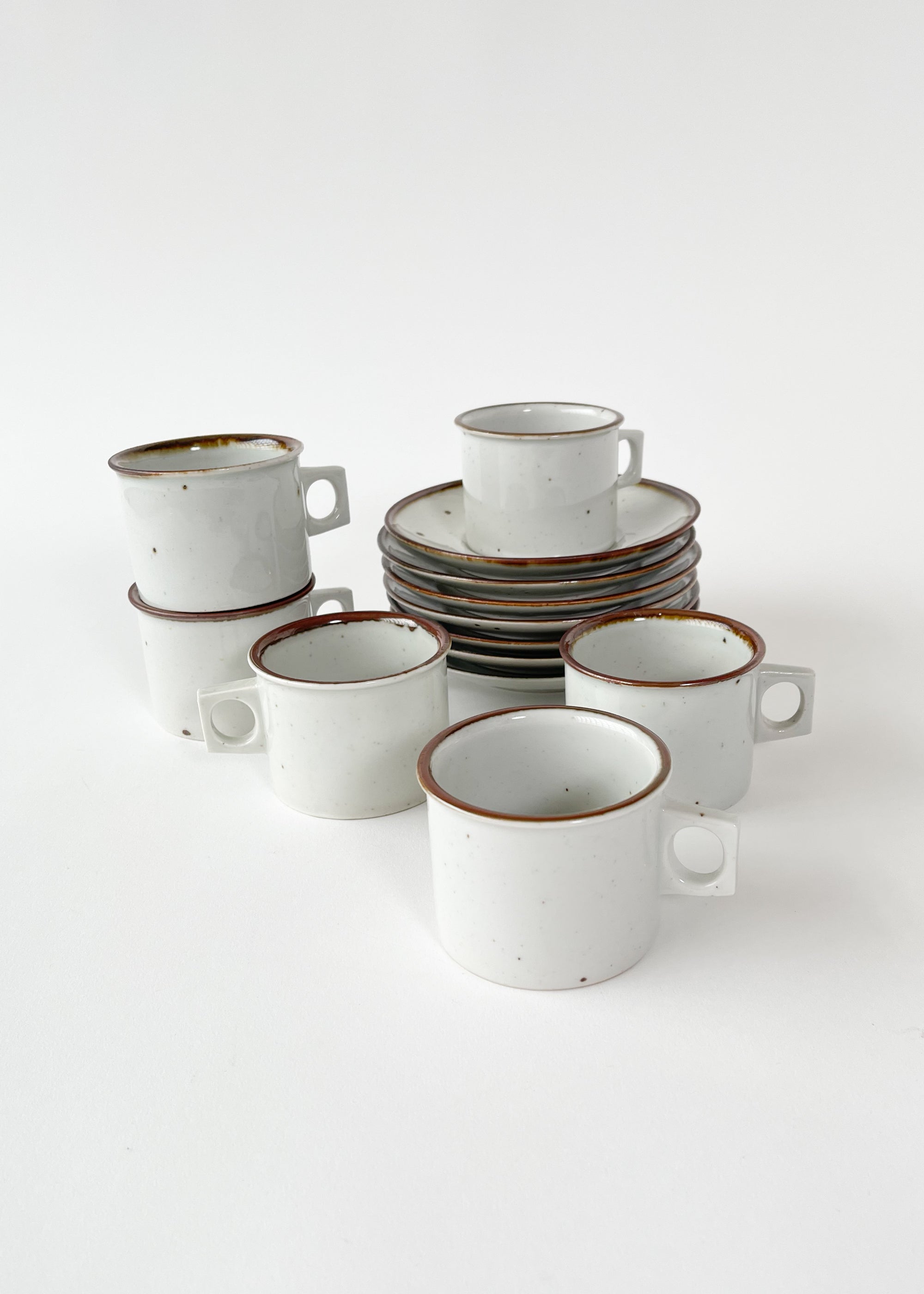 Vintage MCM Dansk Coffee Cup Set
