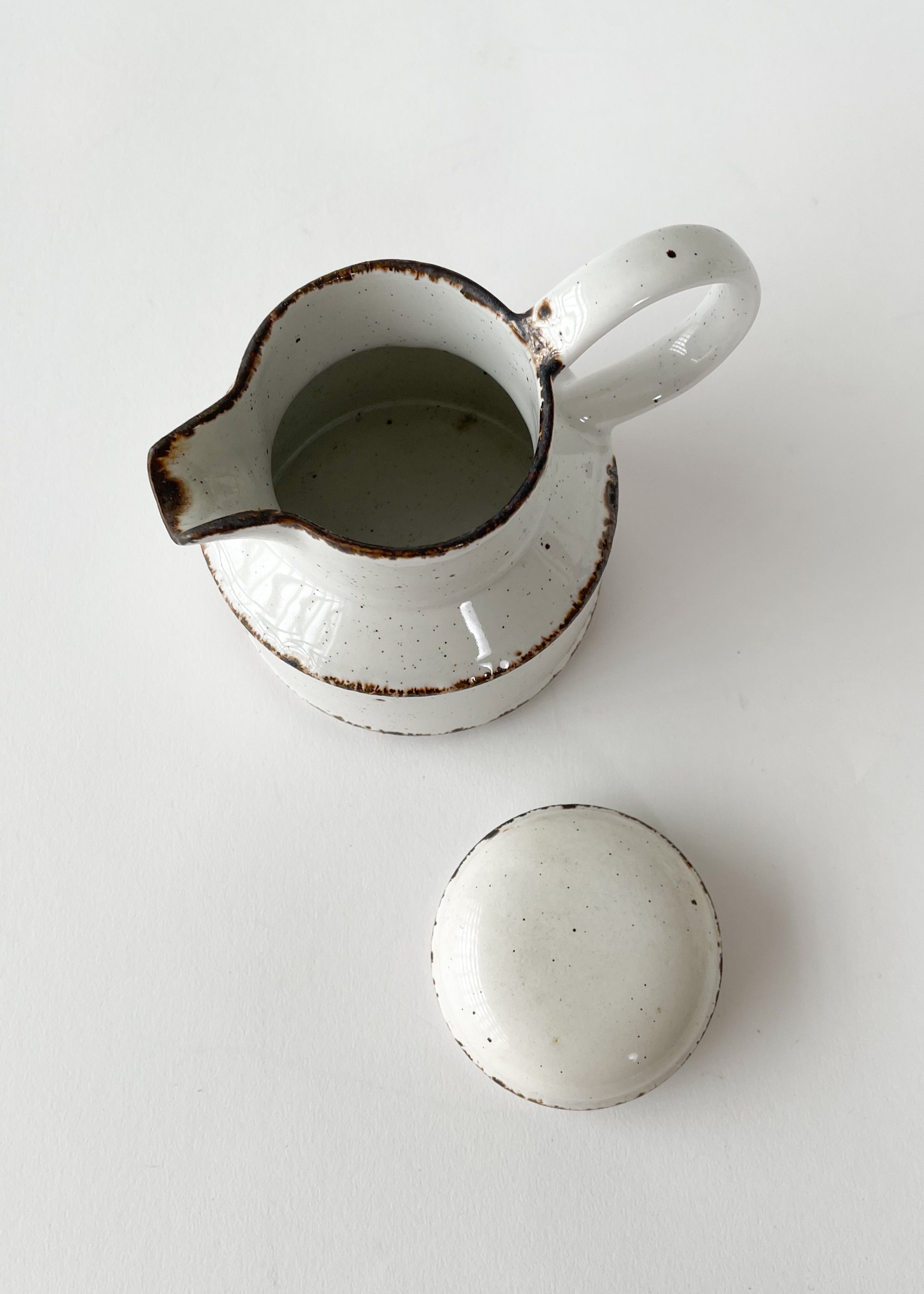Vintage MCM Tea for One Ceramic Teapot
