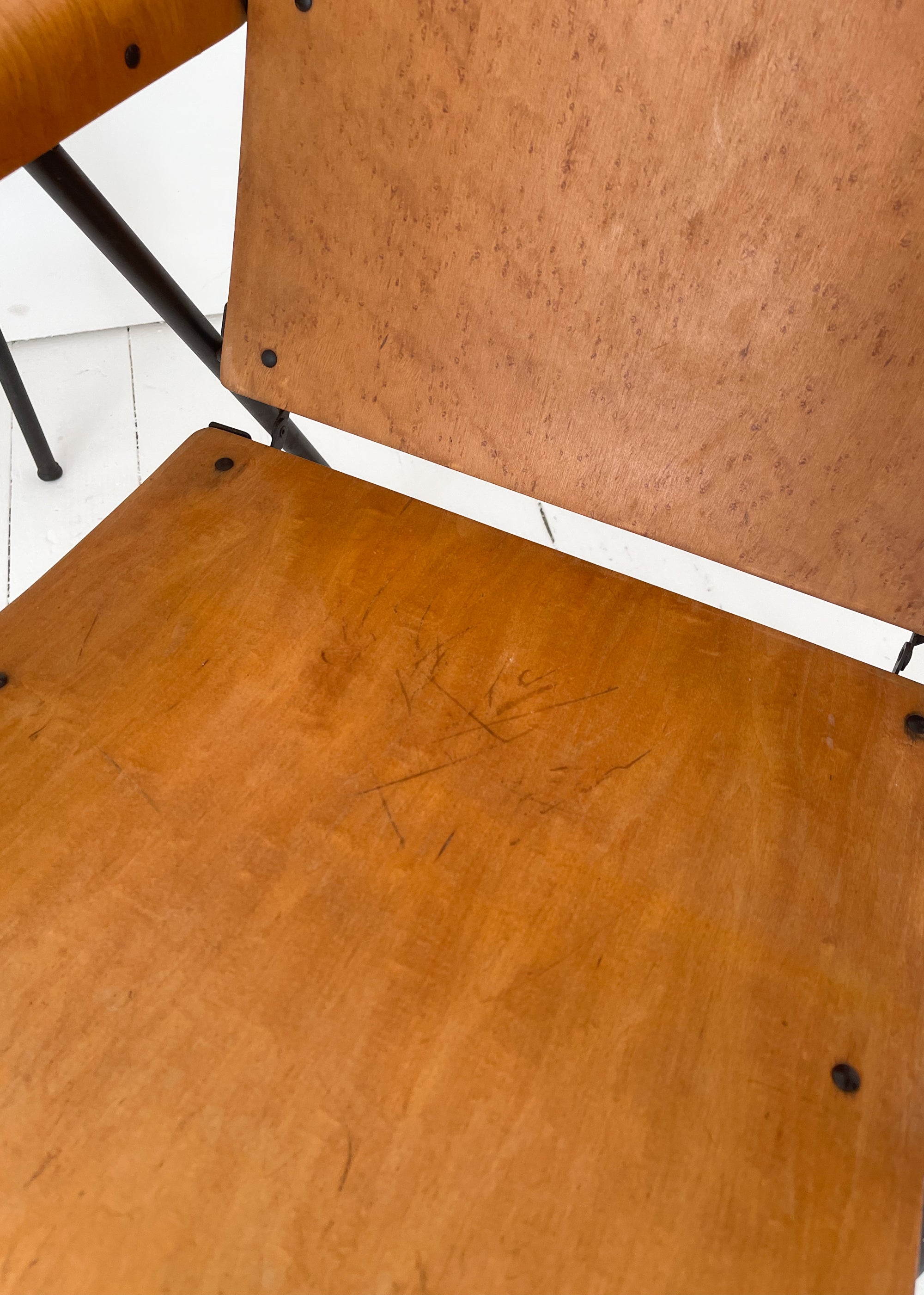 Vintage MCM Russel Wright Folding Chair