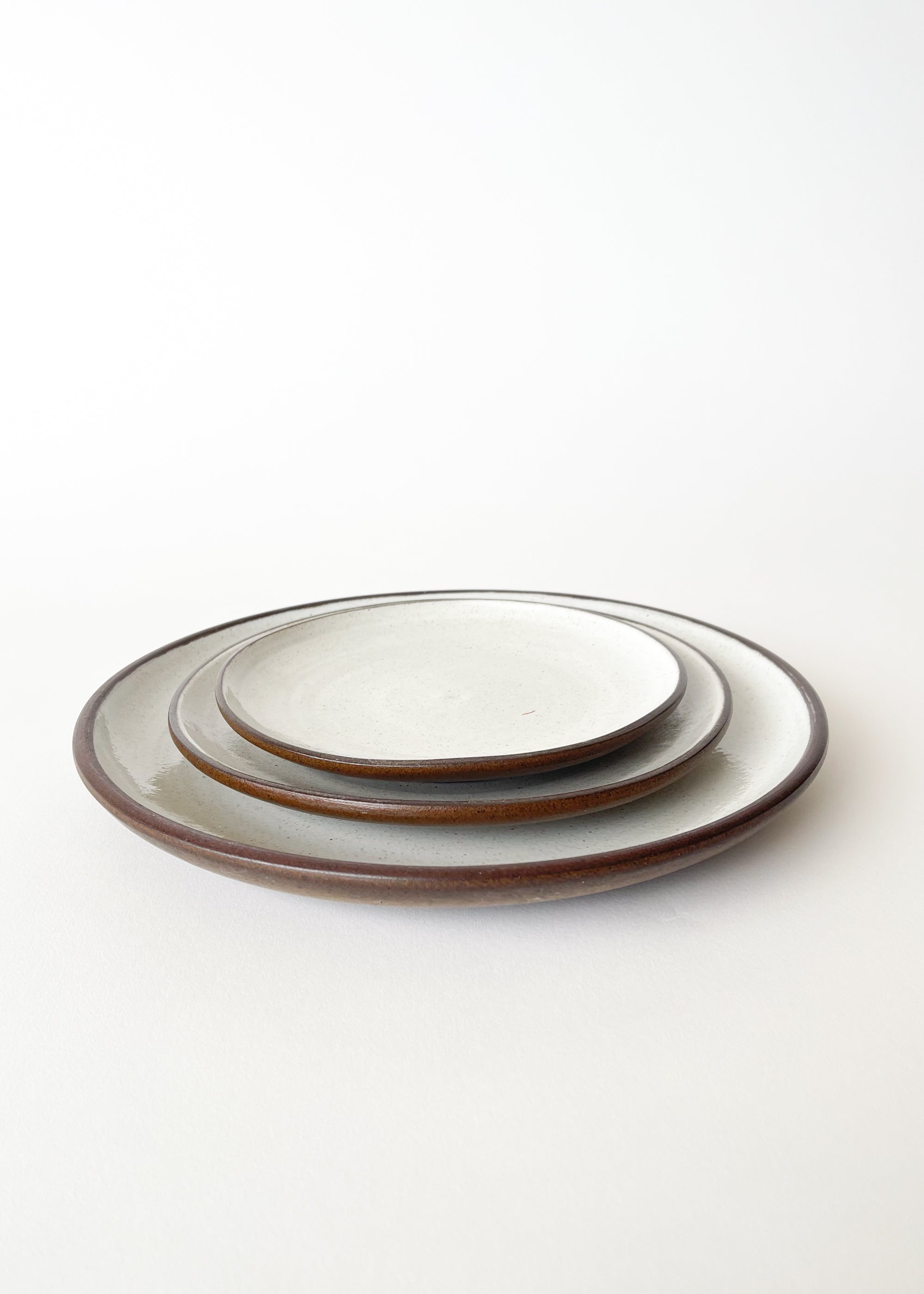 Vintage MCM Zaalberg Studio Pottery Dinnerware Set