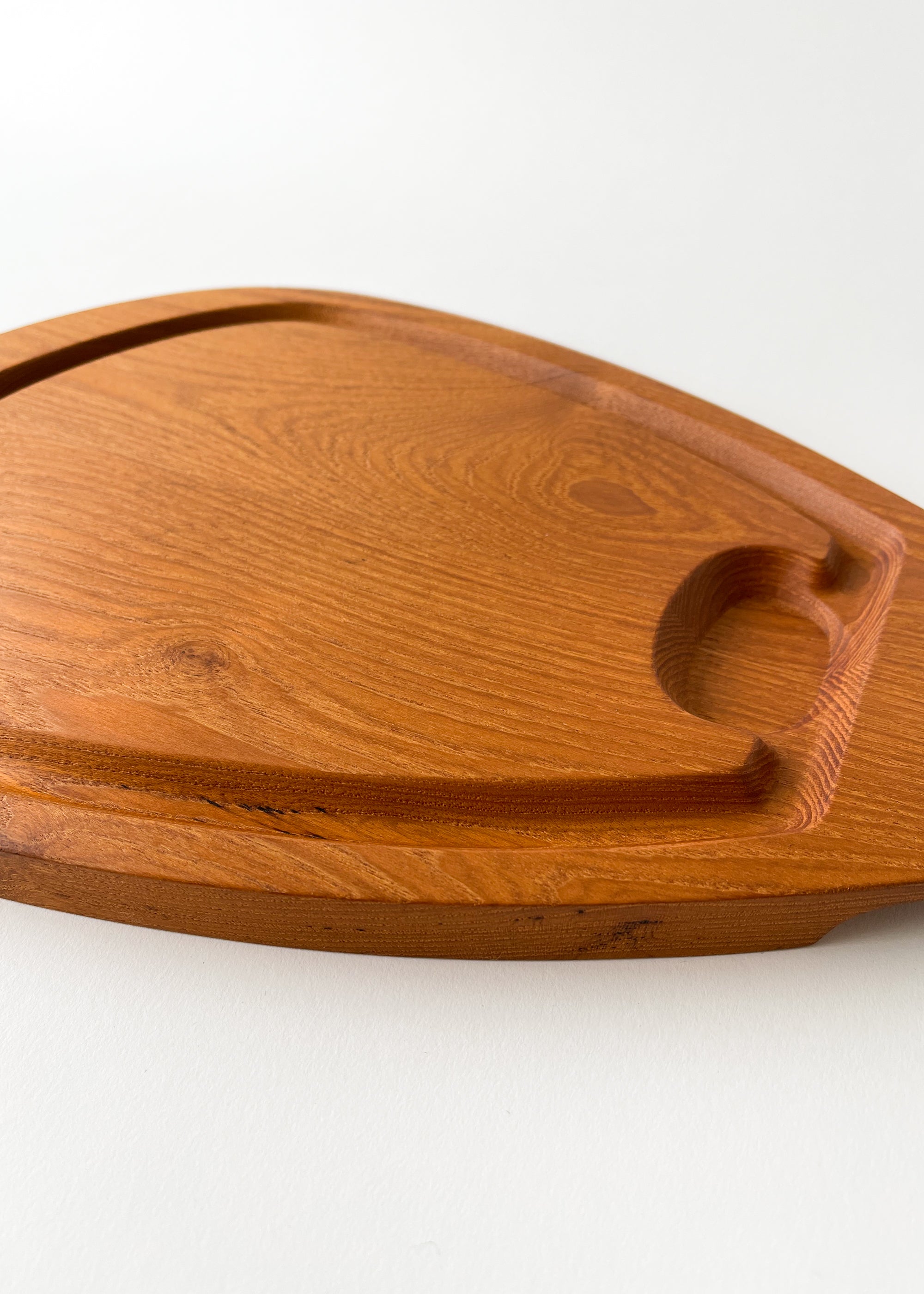 Vintage MCM Illums Bolighus Danish Teak Charcuterie Cutting Board