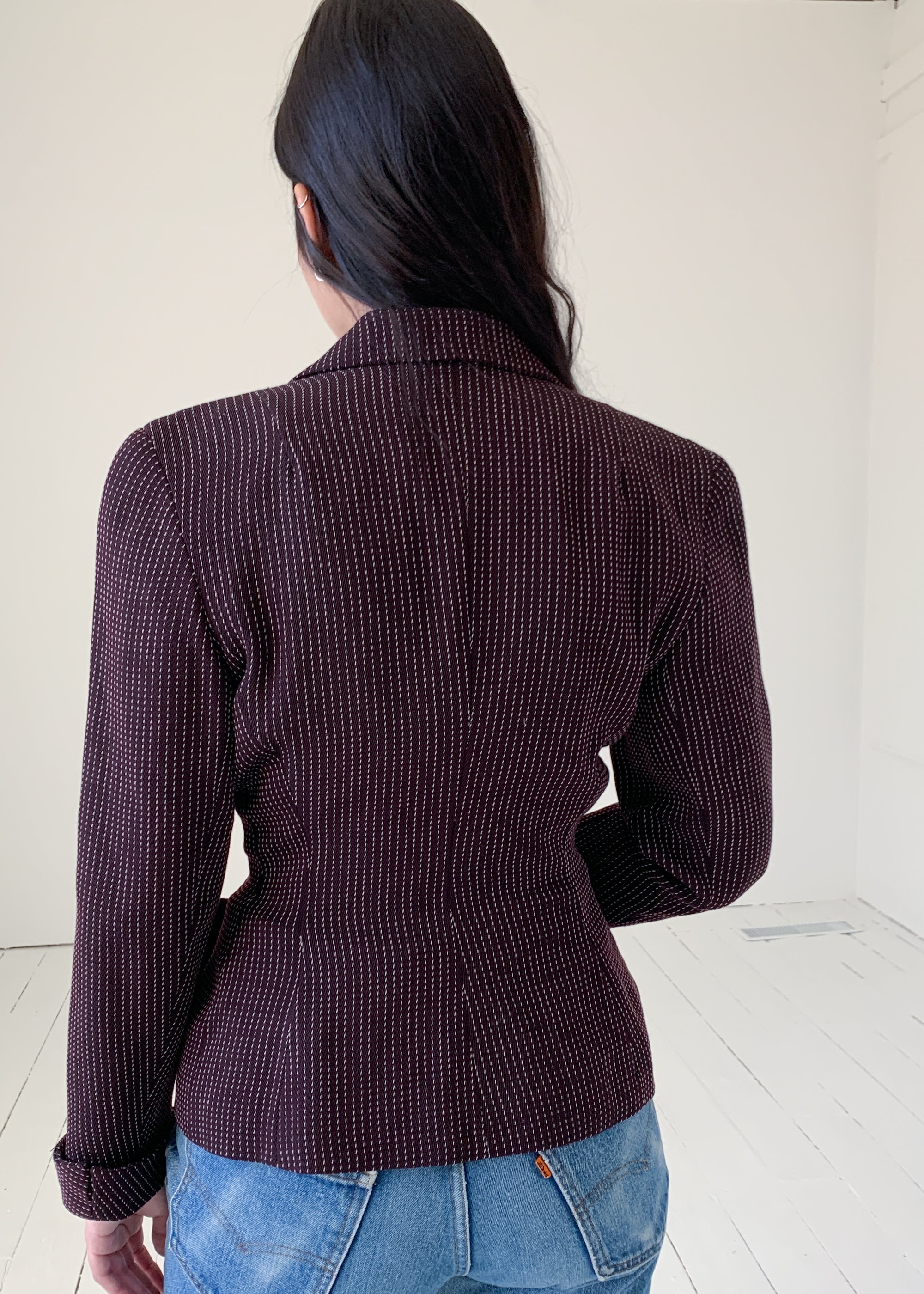 Vintage 1980s Norma Kamali Tailored Jacket