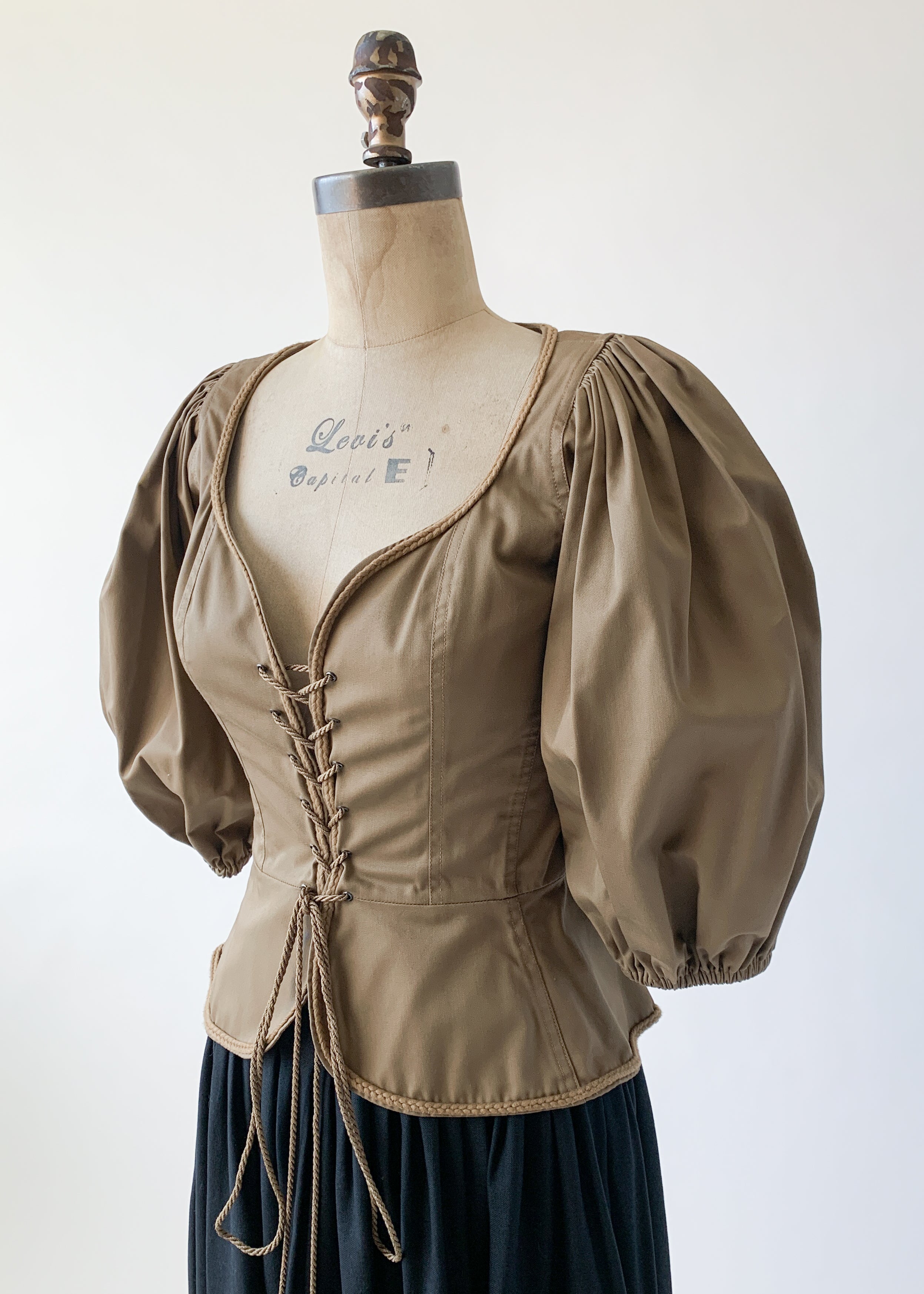 Vintage 1970s Russian Collection Dress Set