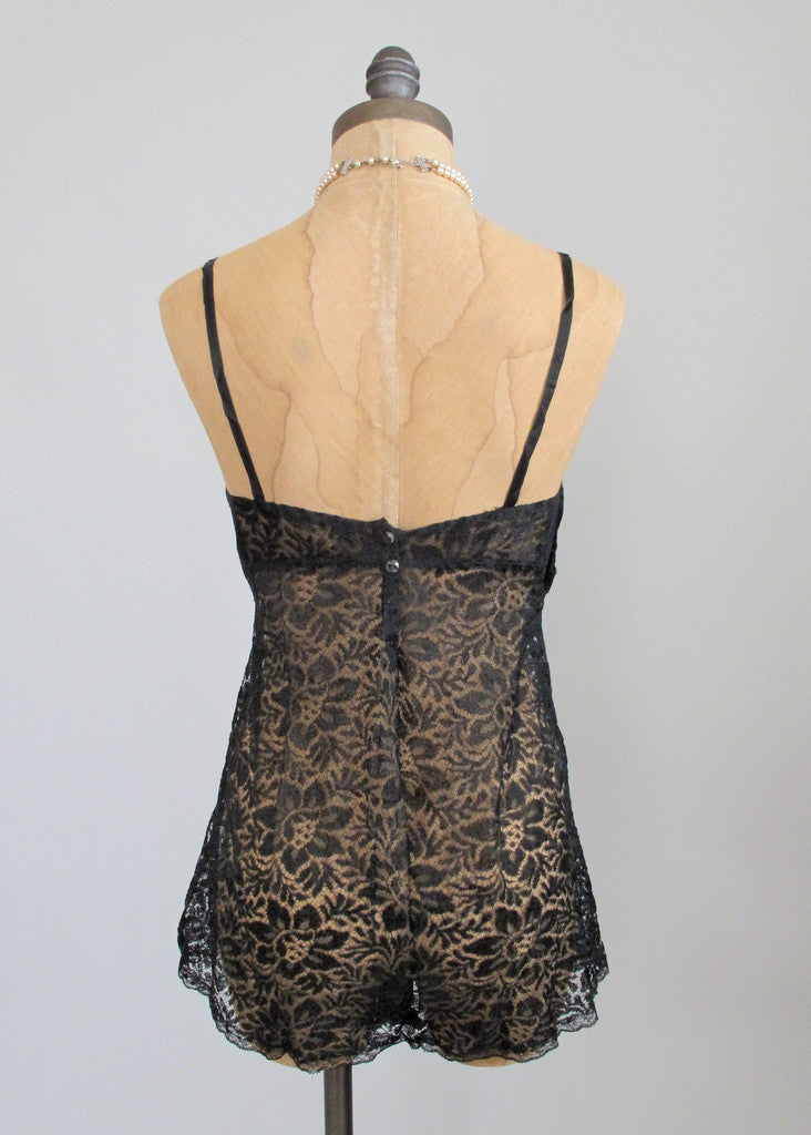 Vintage 1920s Lace Chemise