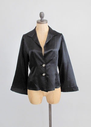 Vintage 1930s Satin Jacket & Party Dress
