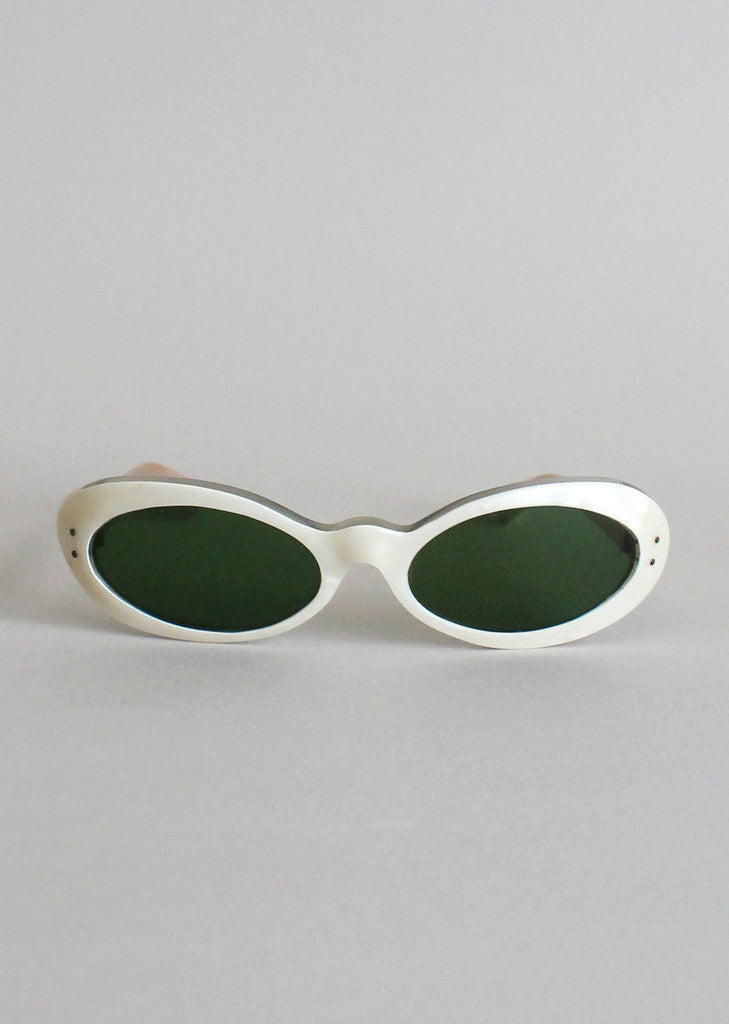 Vintage 1950s French Mother of Pearl Sunglasses