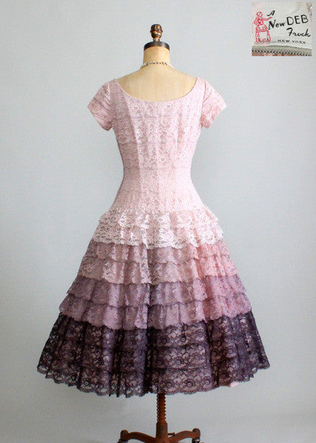 Vintage 1950s New Deb Frock Dress