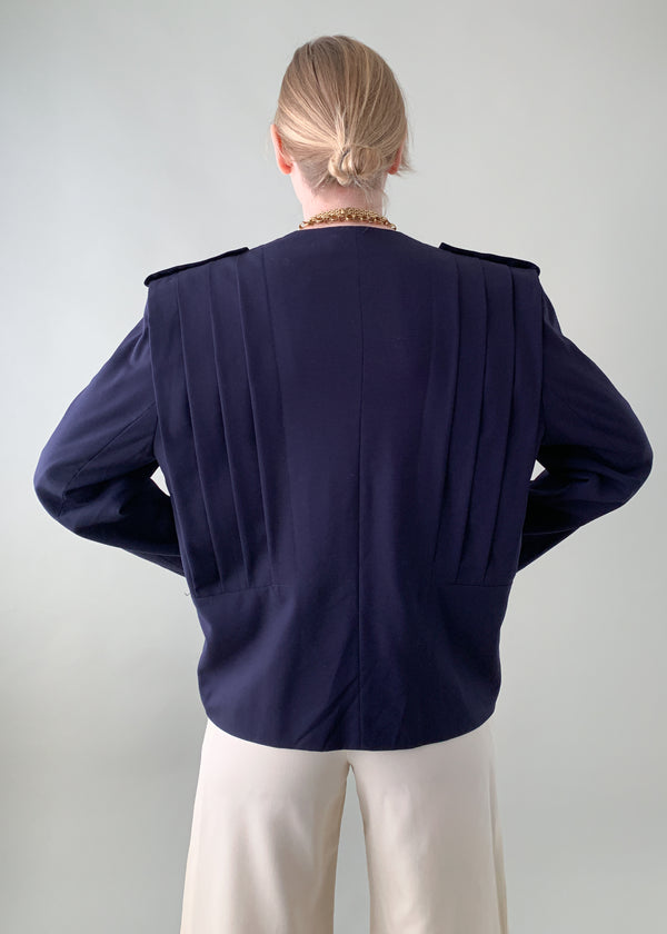Ted lapidus blazer top
