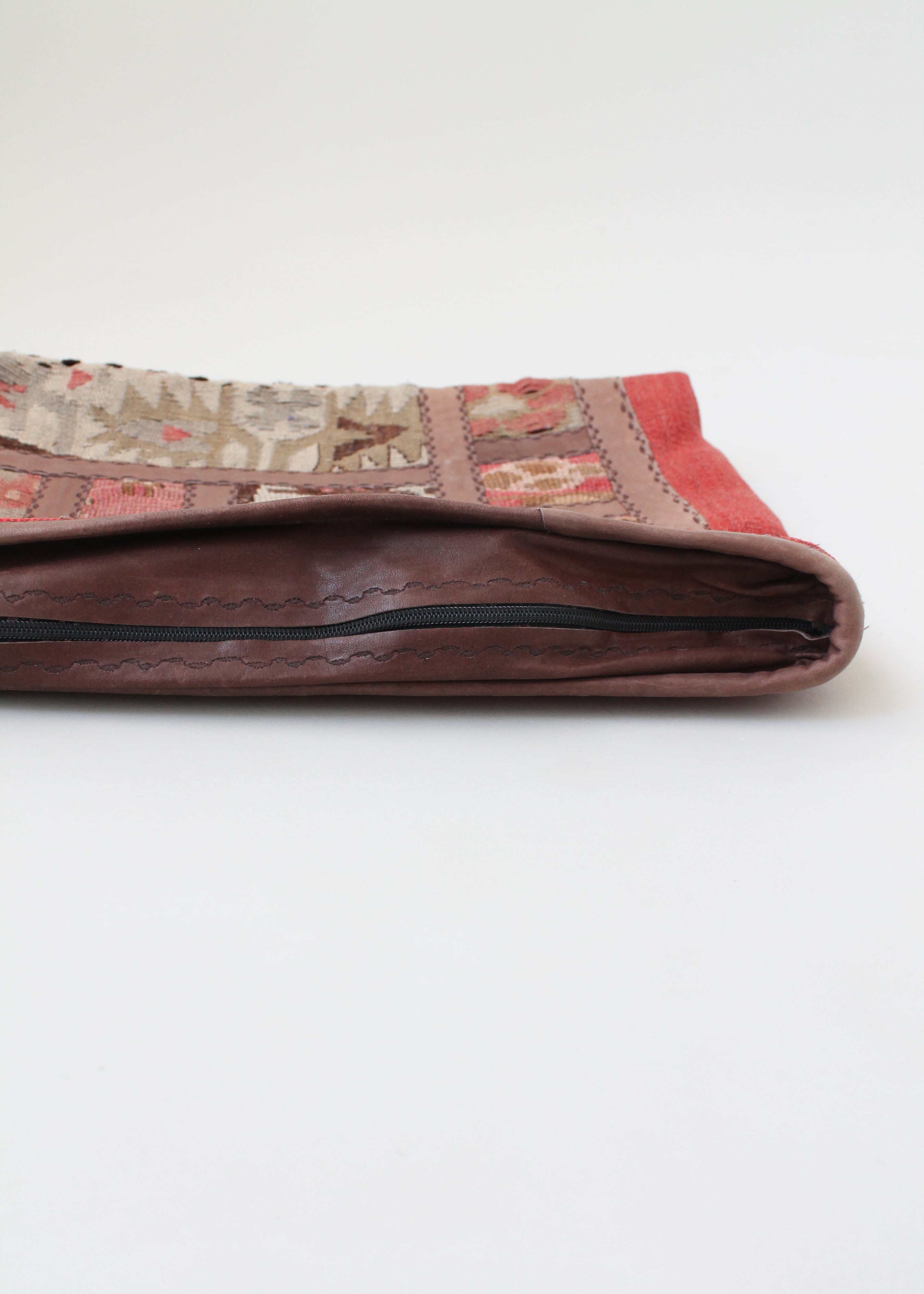 Vintage Oversized Kilim Clutch Purse