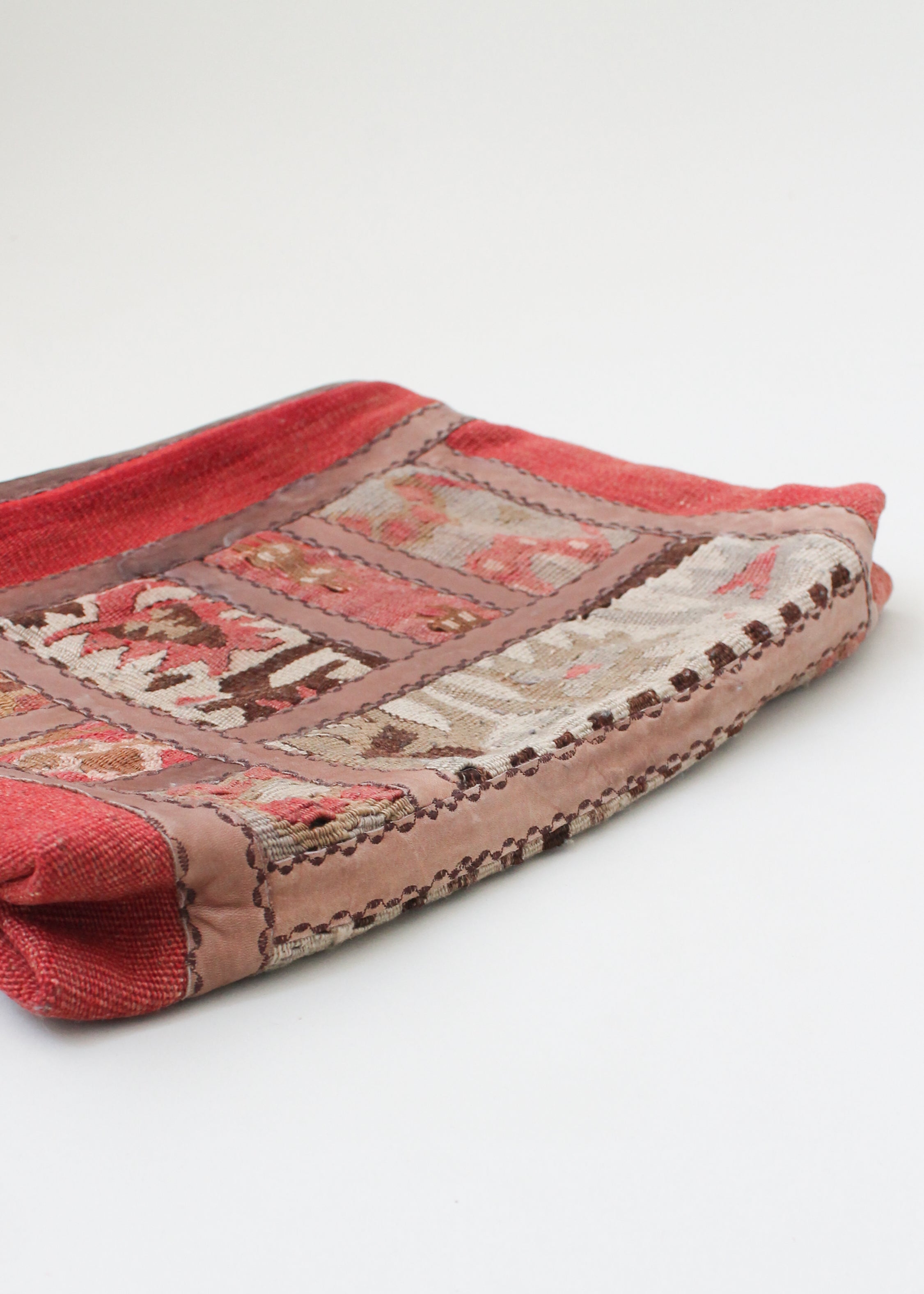 Vintage Oversized Kilim Clutch Purse