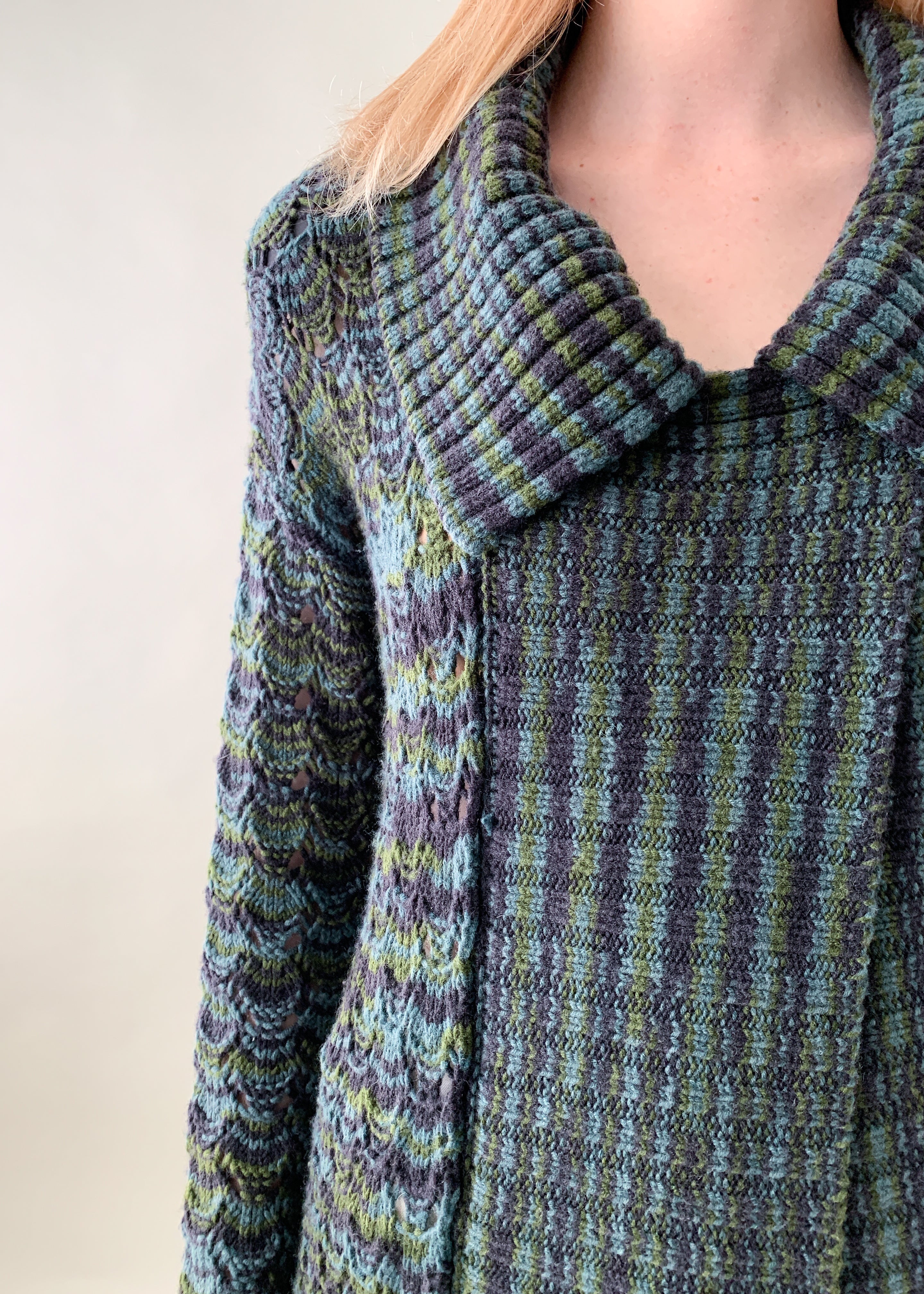 Vintage 1980s Missoni Knit Duster