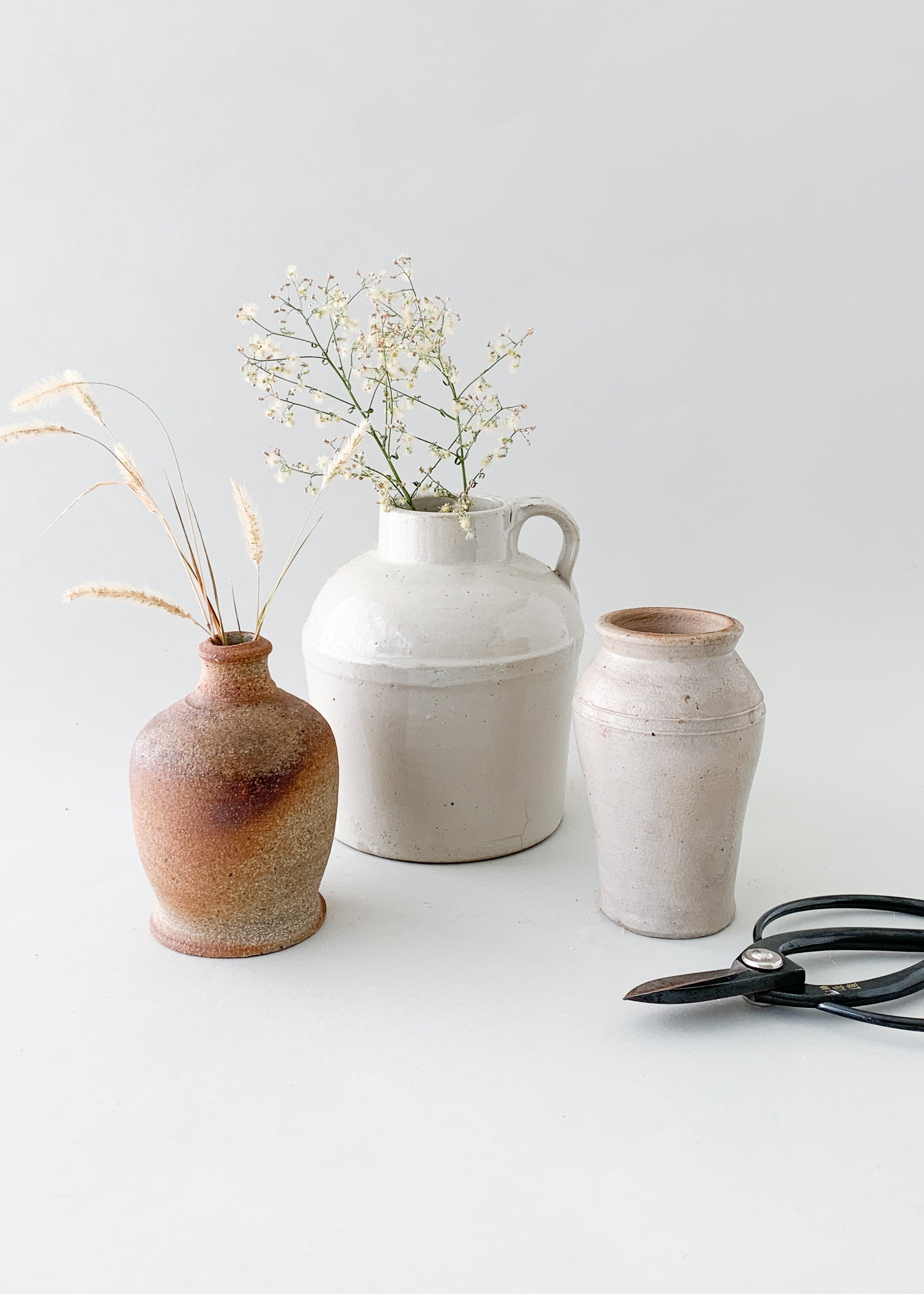 Vintage Stoneware Crock Jug