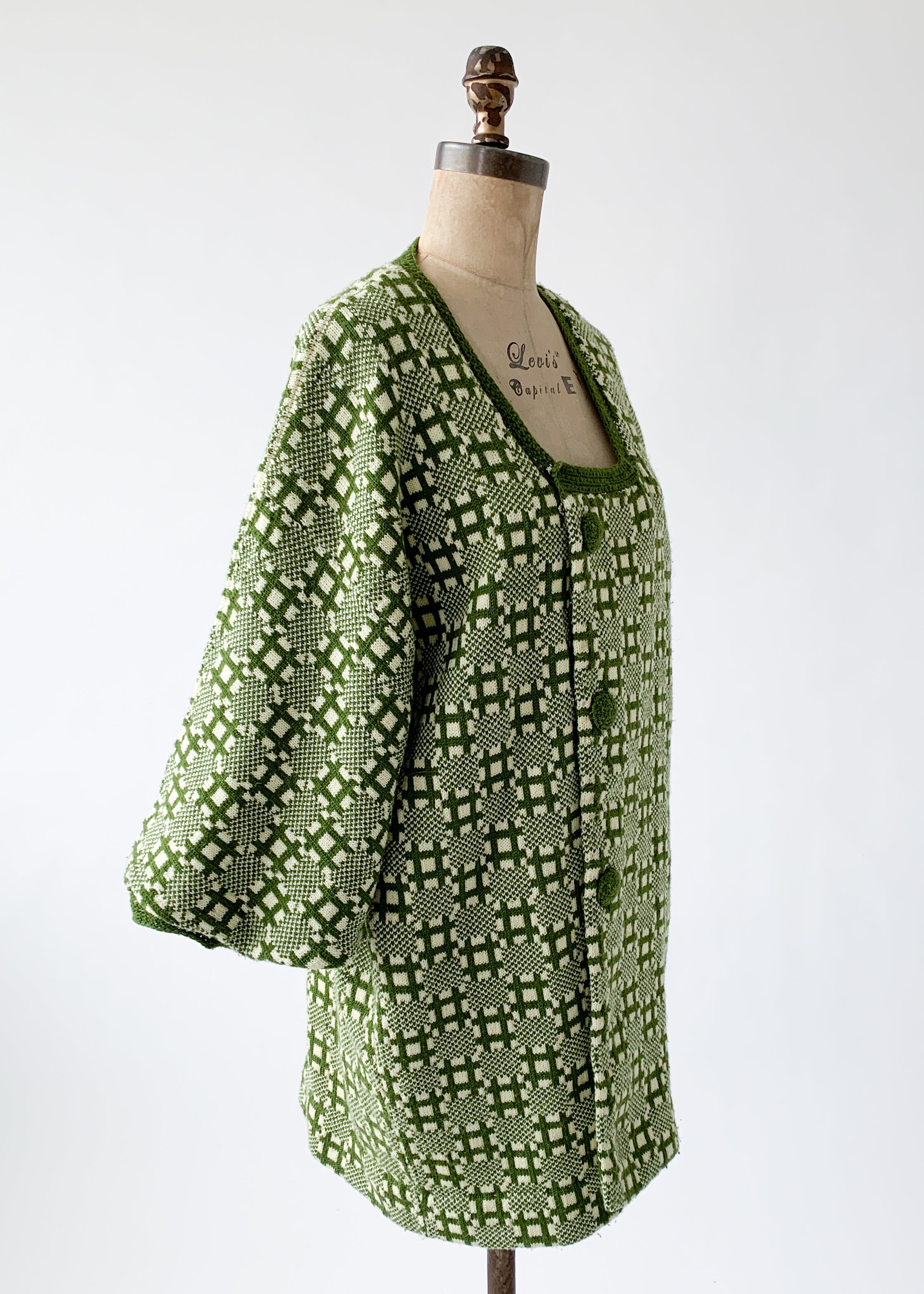 Vintage Sweater Knit Michiyuki Jacket