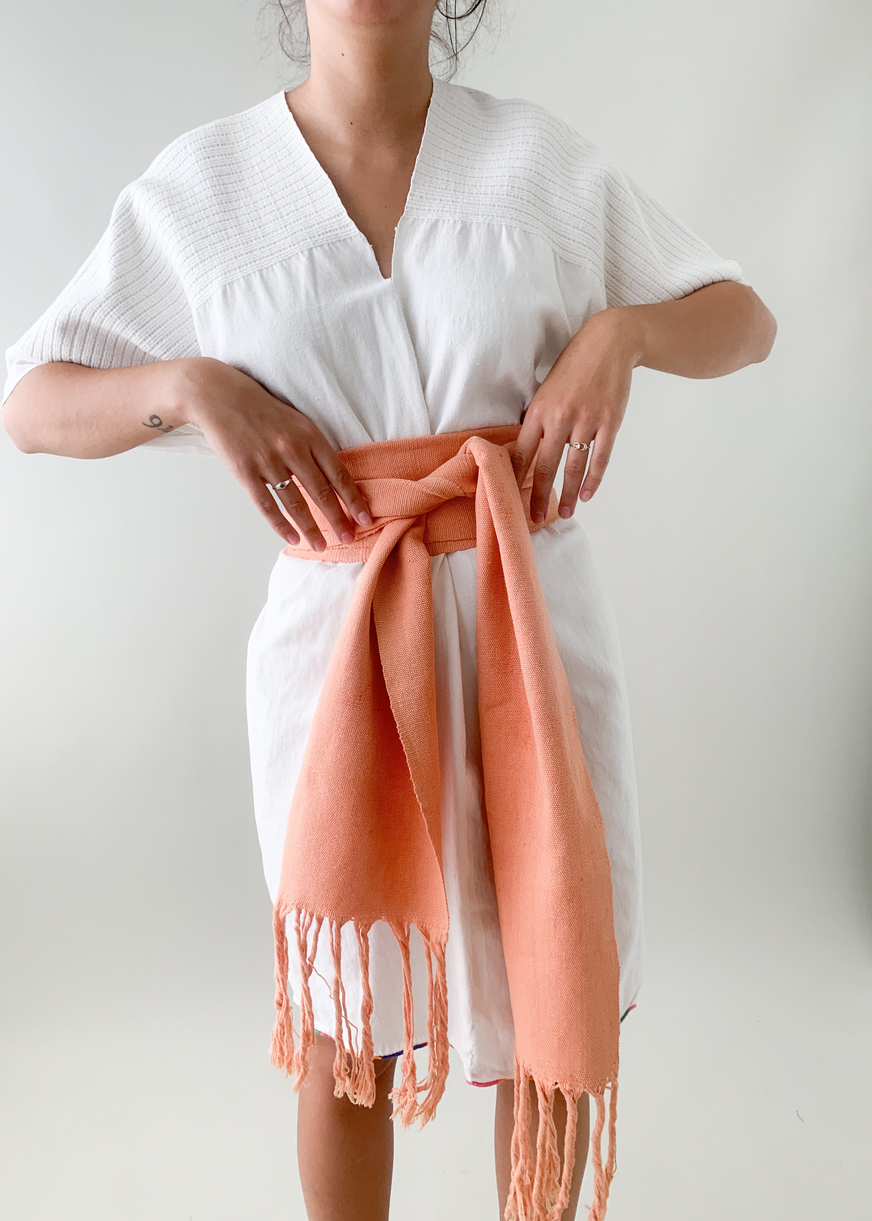 Vintage Hand Dyed Sash Belt