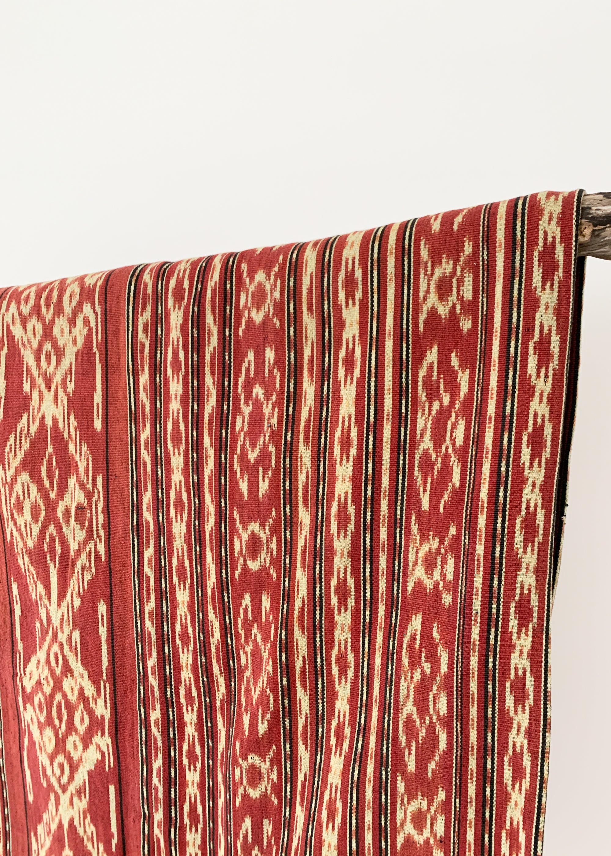 Vintage Ikat Throw