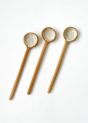 Void & Form Ceramic Spoon