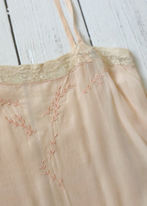 Vintage 1920s Silk Step-In