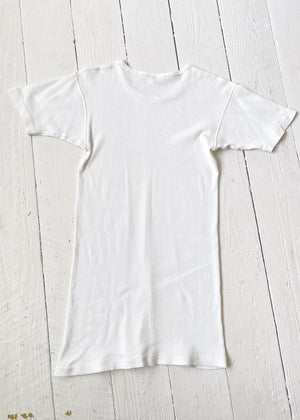 Vintage 1930s Cotton Knit T-shirt