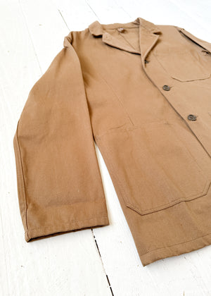 Vintage 1950s Deadstock European Chore Coat