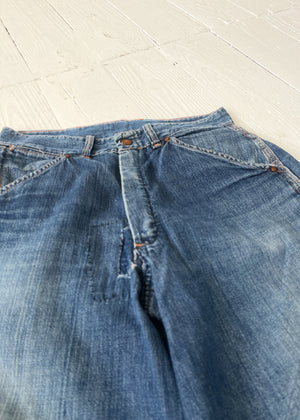 Vintage 1950s Jeans with Repairs