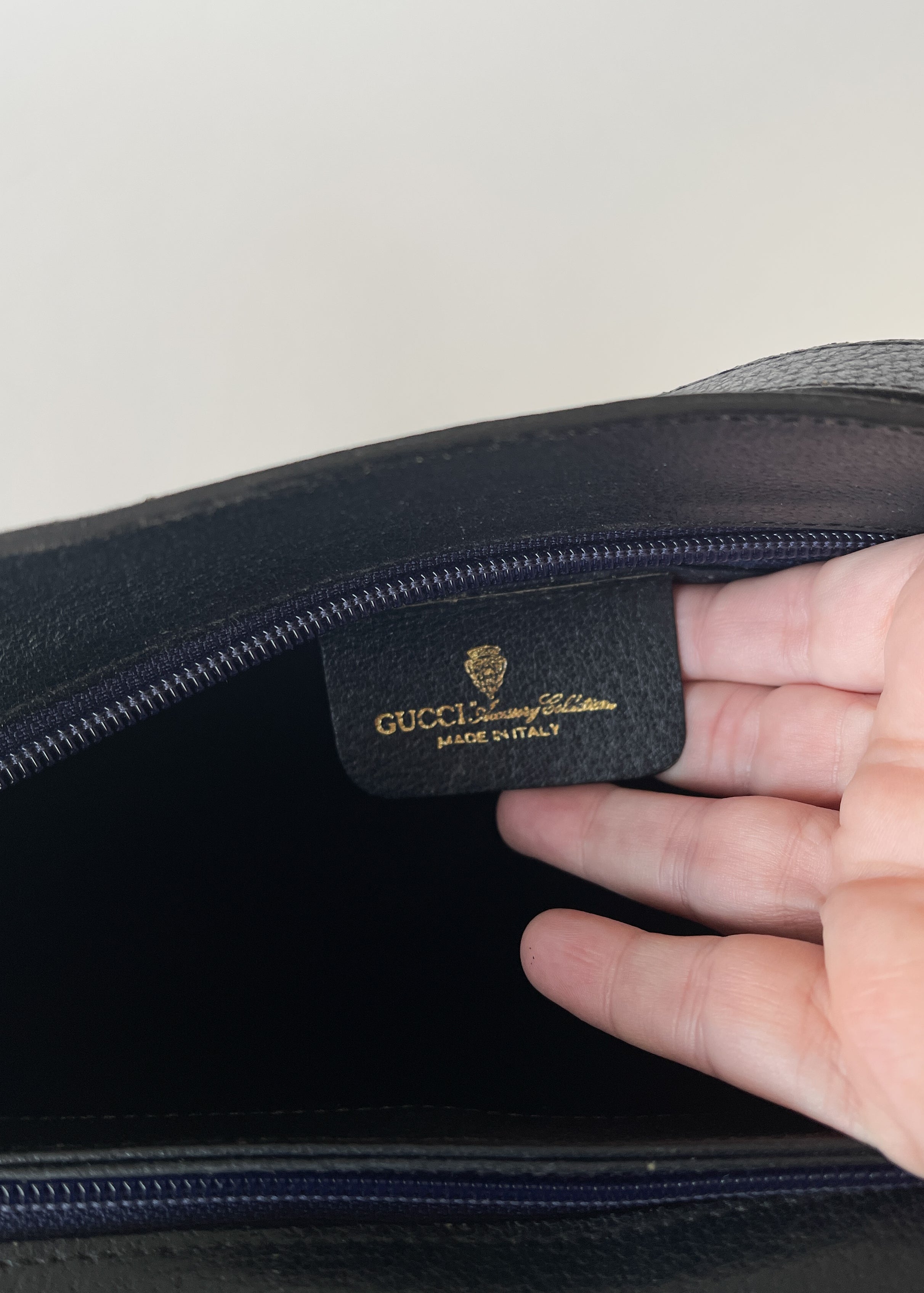 Vintage 1980s Gucci Adjustable Handle Purse
