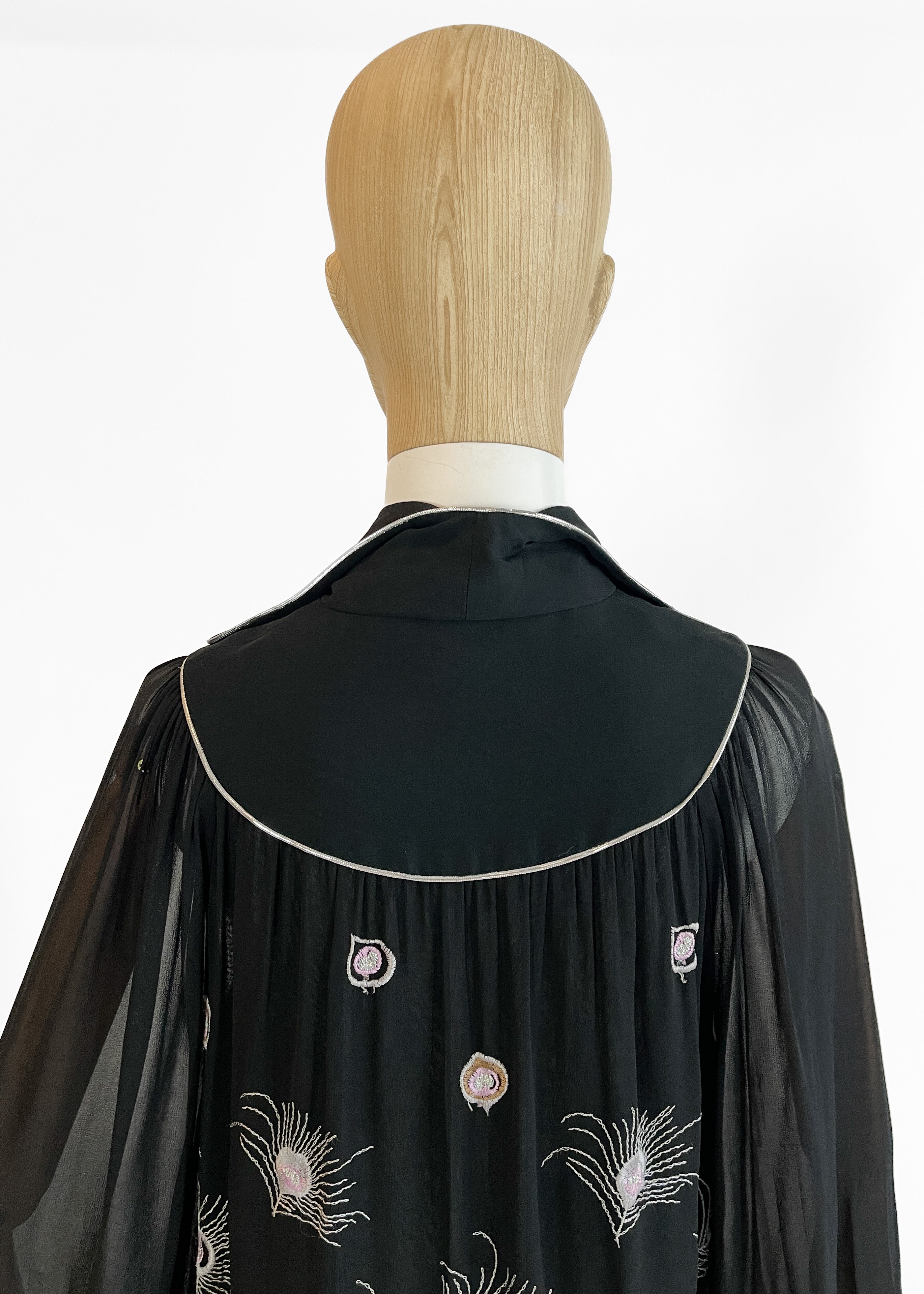 1970s Janice Wainwright Embroidered Dress