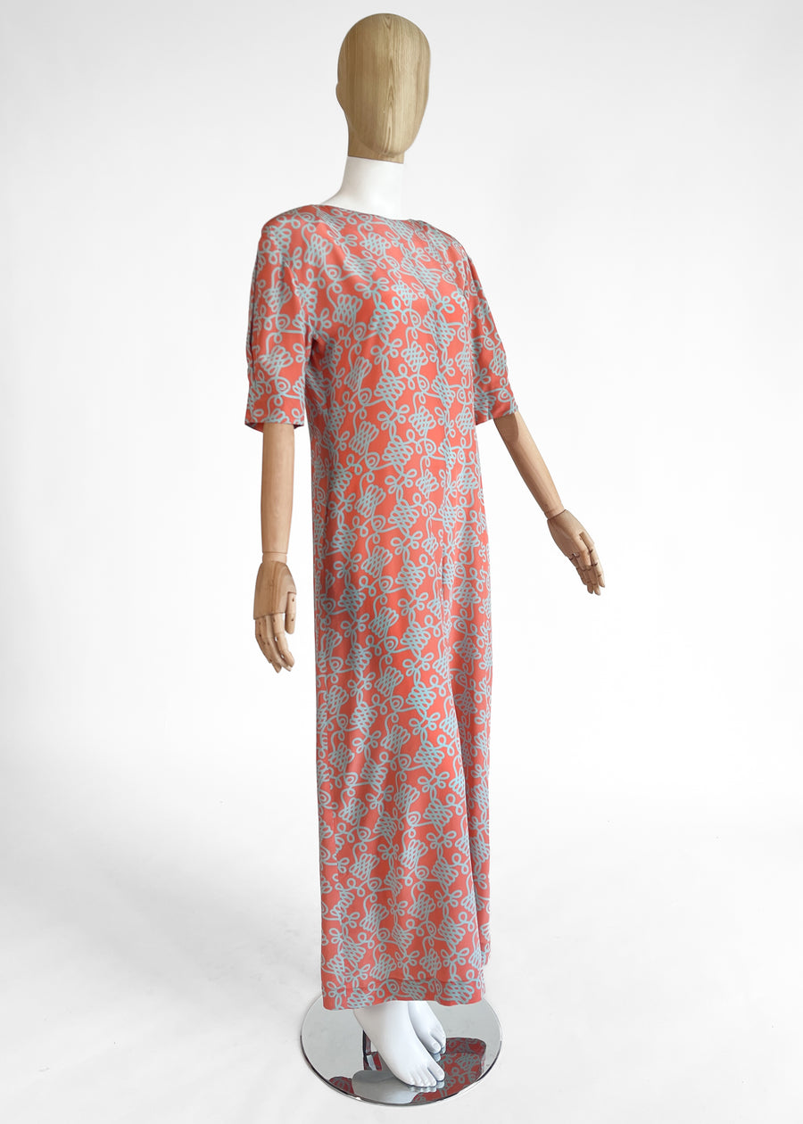 1970s Jean Muir Silk Jumpsuit