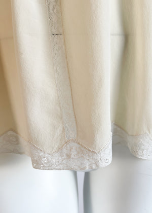 1970s Marisa Martin Silk and Lace Blouse