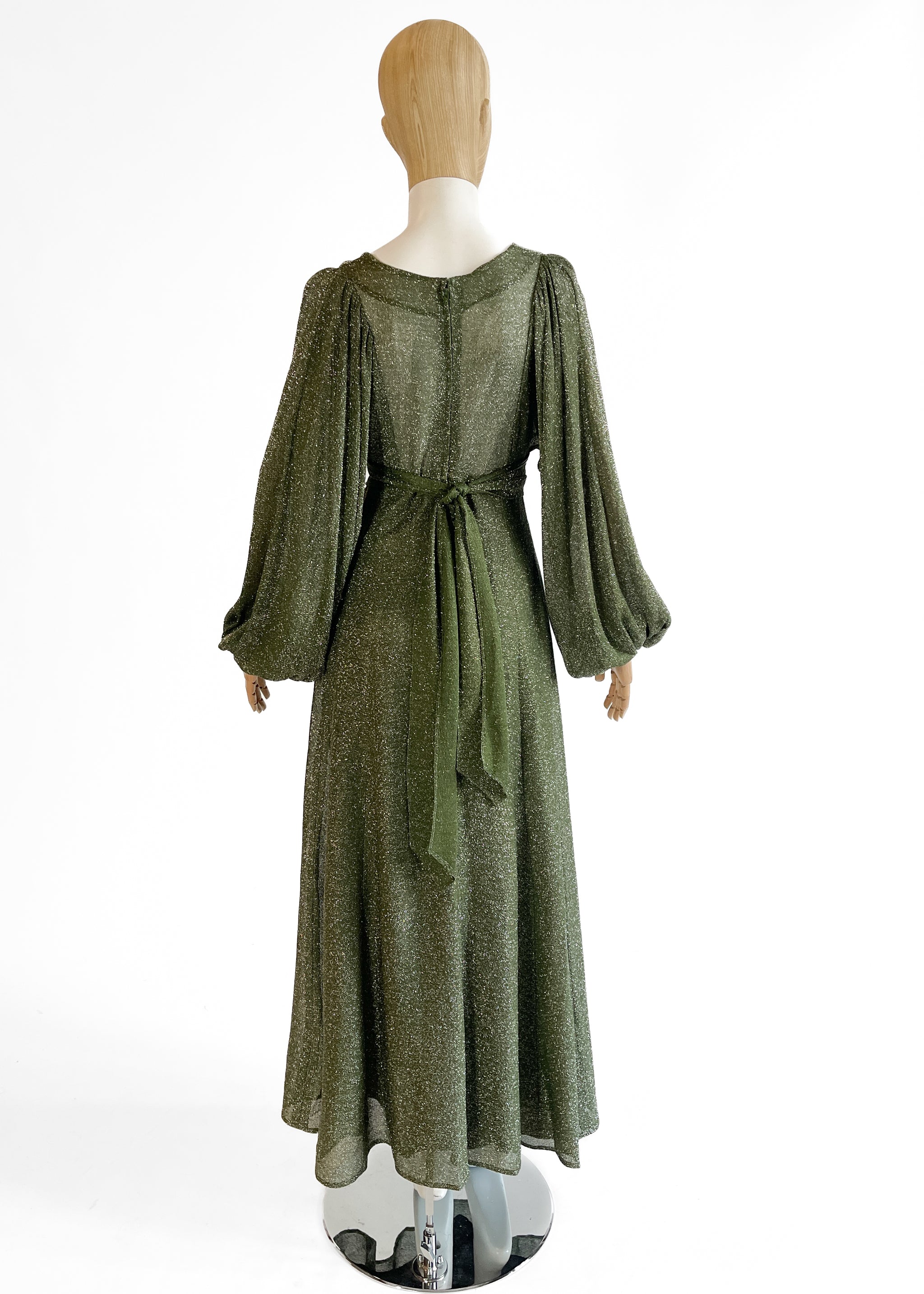 1970s Ossie Clark Tinsel Dress 1970s Ossie Clark Tinsel Dress