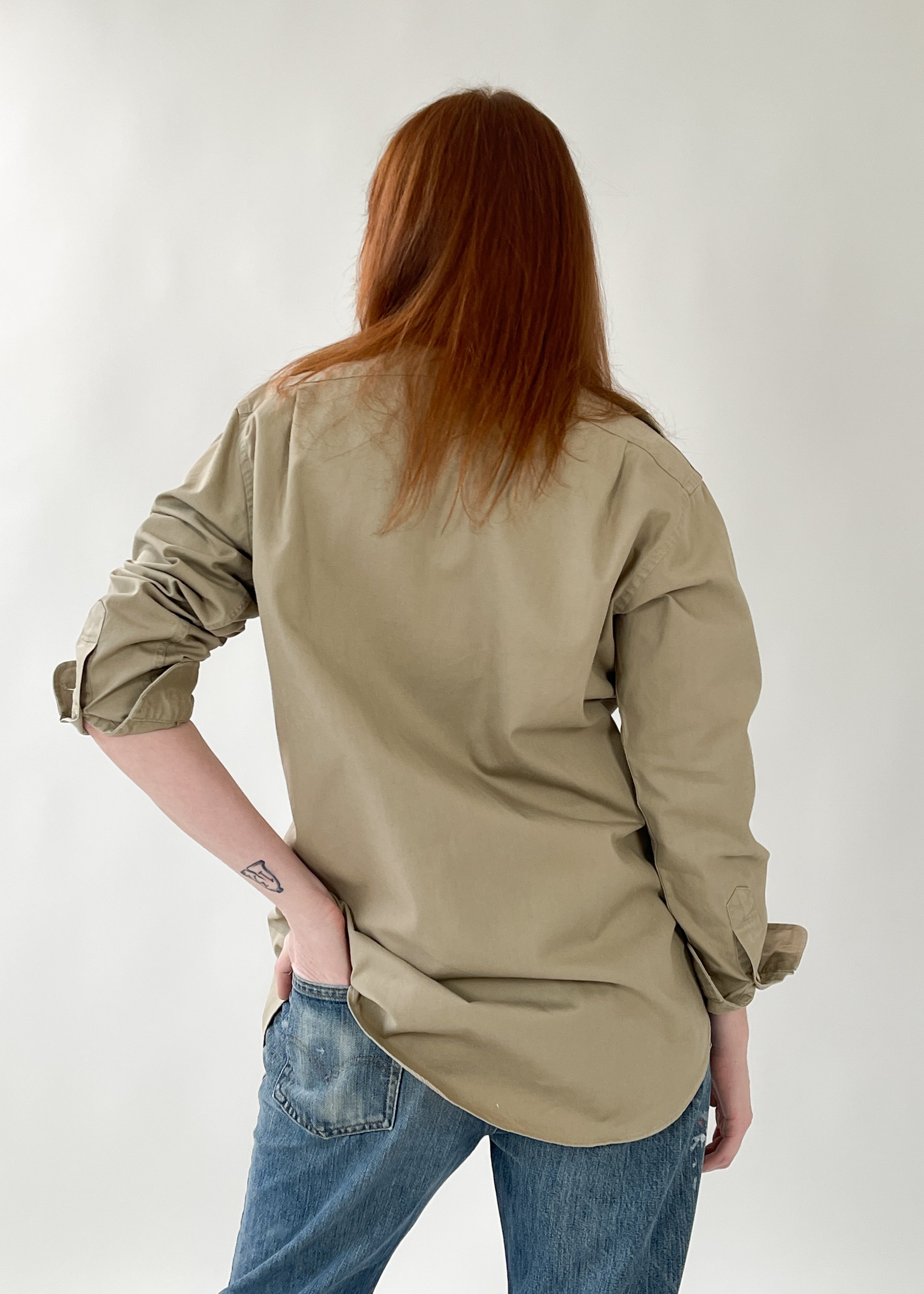 Vintage Ralph Lauren Khaki Safari Shirt