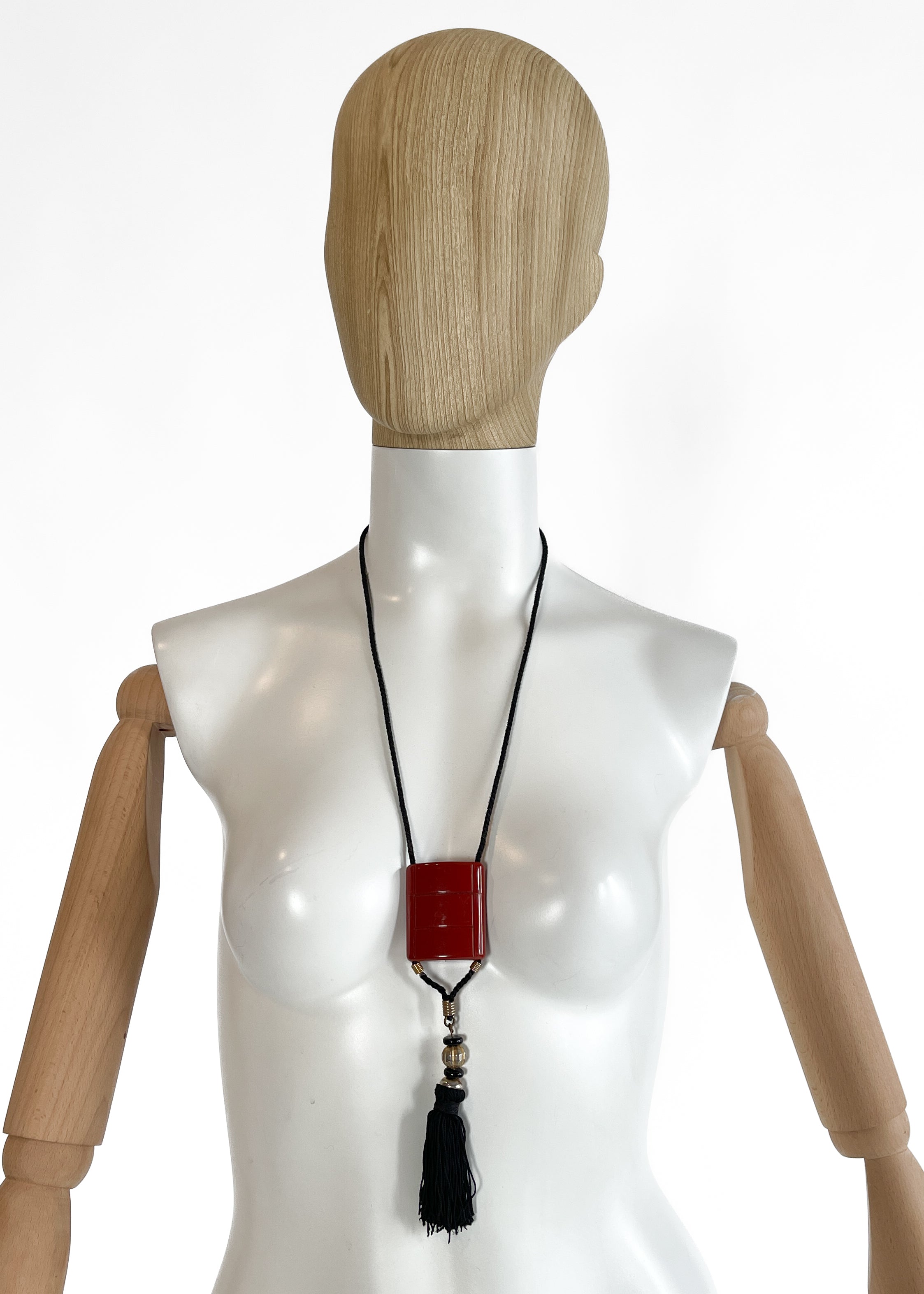 1970s Yves Saint Laurent Perfume Holder Necklace