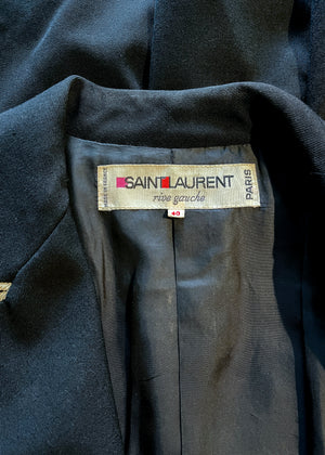 Vintage Yves Saint Laurent Wrap Blazer