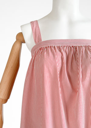 1976 Yves Saint Laurent Cotton Tent Dress Sundress