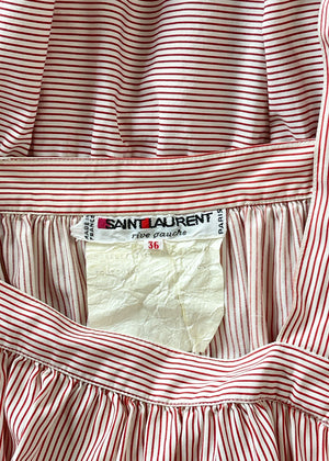 1976 Yves Saint Laurent Cotton Tent Dress Sundress