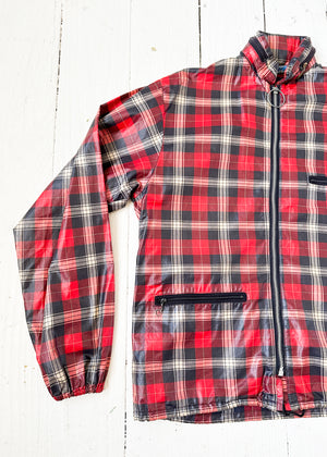 Vintage 1960s Plaid Windbreaker