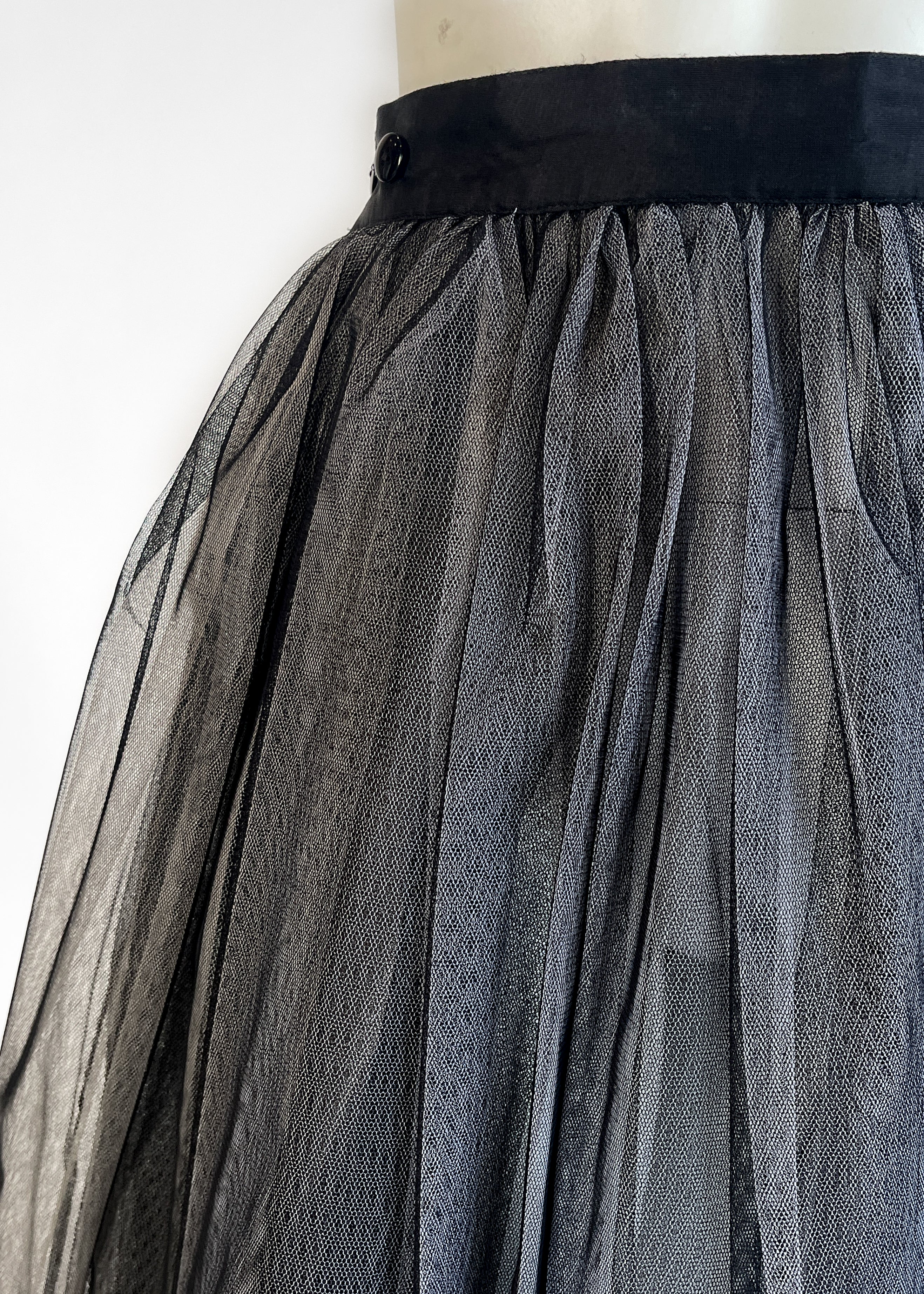 1980s Armani Tulle Skirt