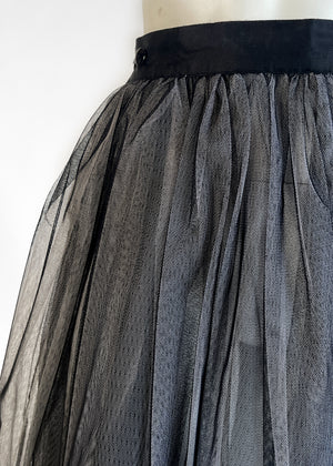 1980s Armani Tulle Skirt