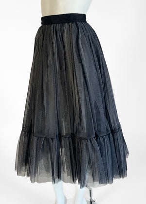 1980s Armani Tulle Skirt