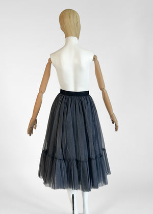 1980s Armani Tulle Skirt