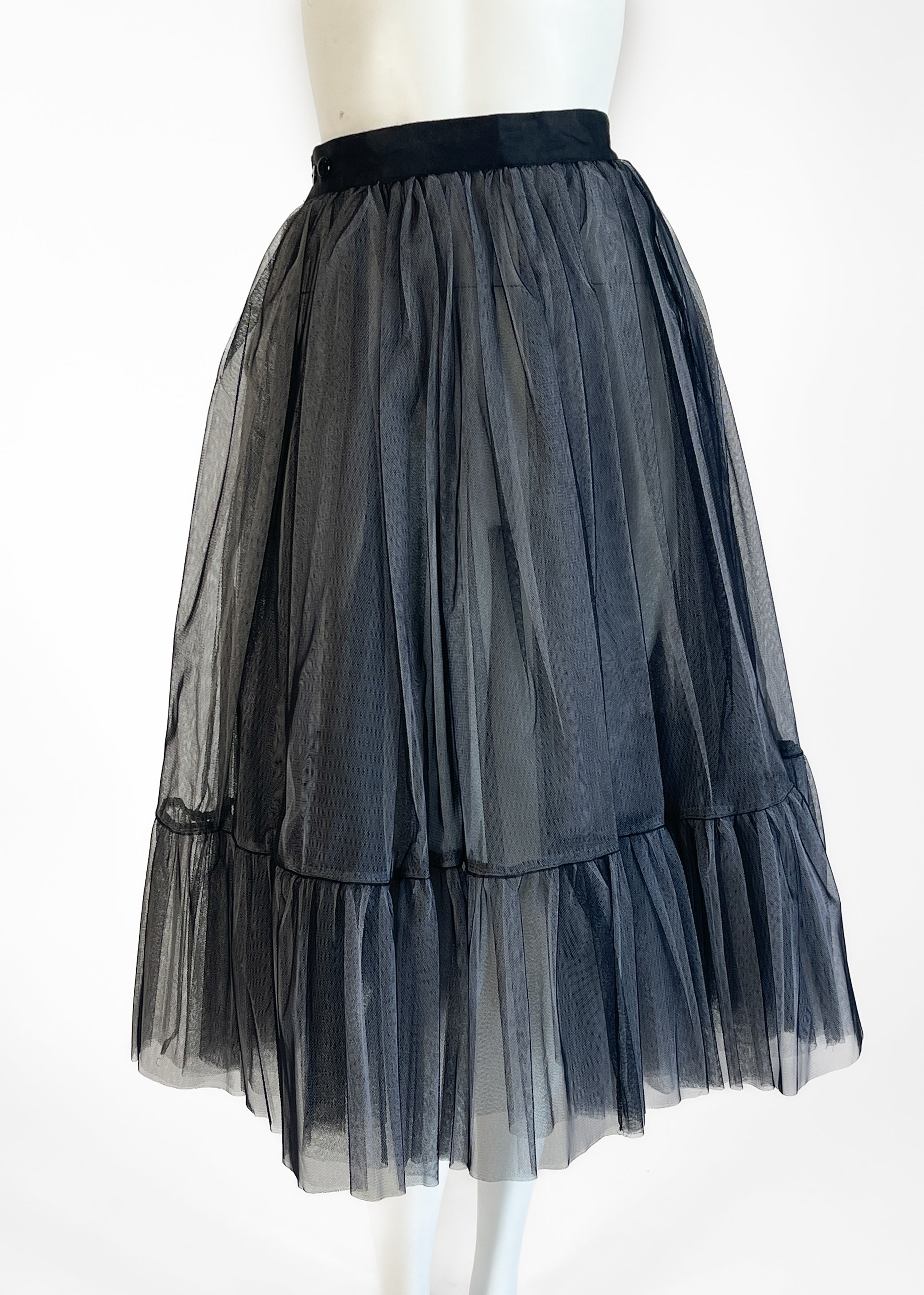 1980s Armani Tulle Skirt