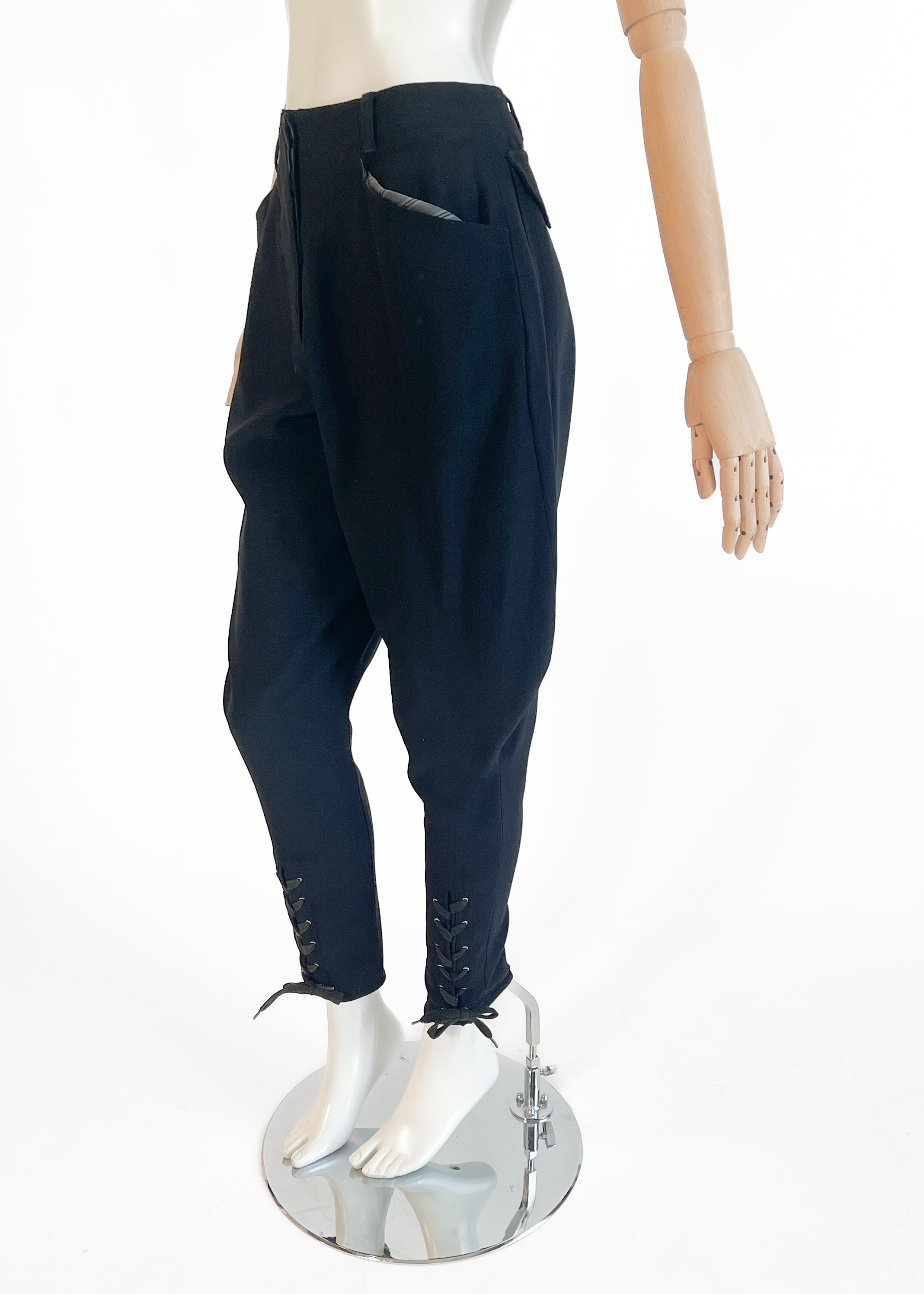 1980s Jean Paul Gaultier pour Gibo Jodhpur Pants