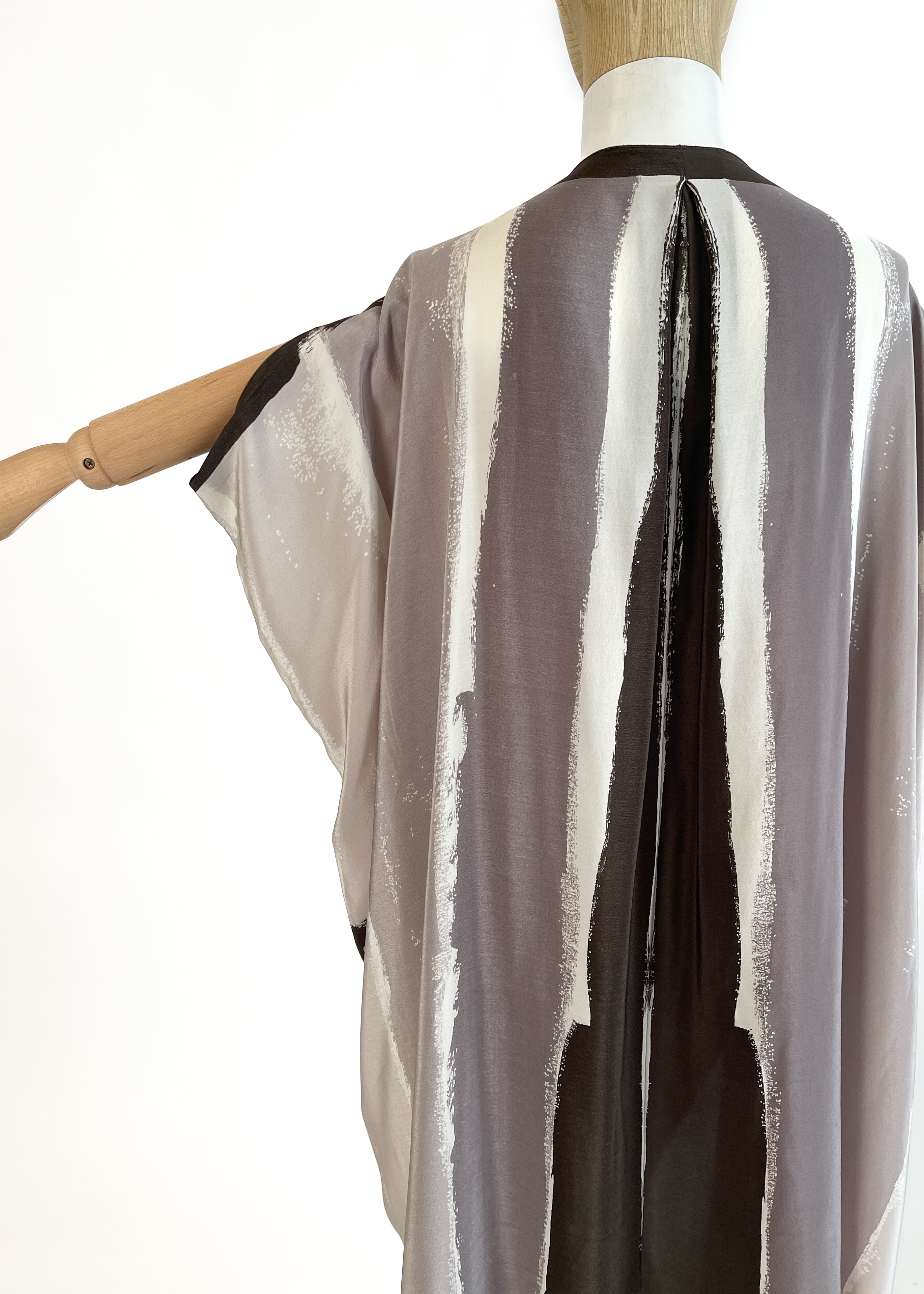 1980s Michaele Vollbracht Silk Duster Vest