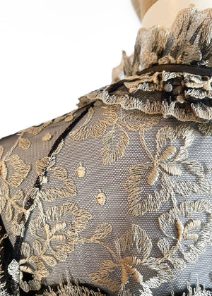 1980s Ted Lapidus Silky Blouse