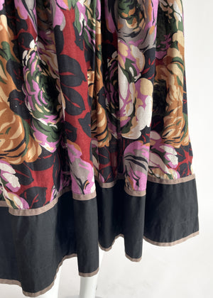 Vintage Kenzo Floral Dress 1980s