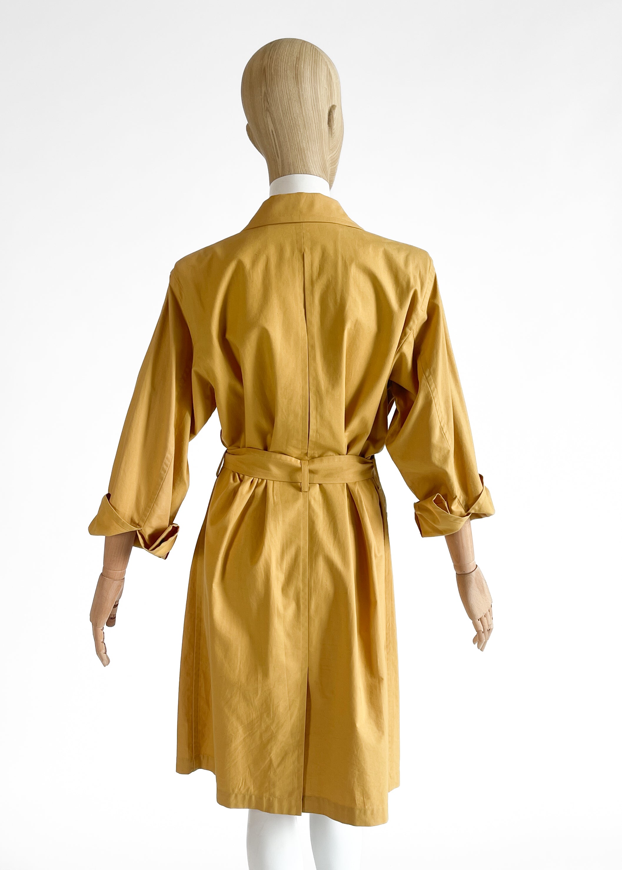 1980s Yves Saint Laurent Safari Trench Coat