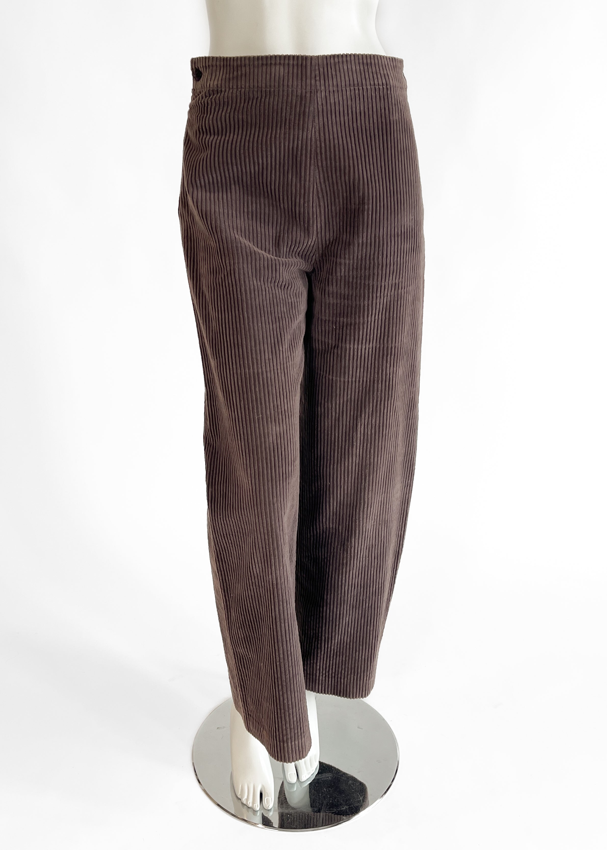 Vintage Alaia Wide Leg Corduroy Pants