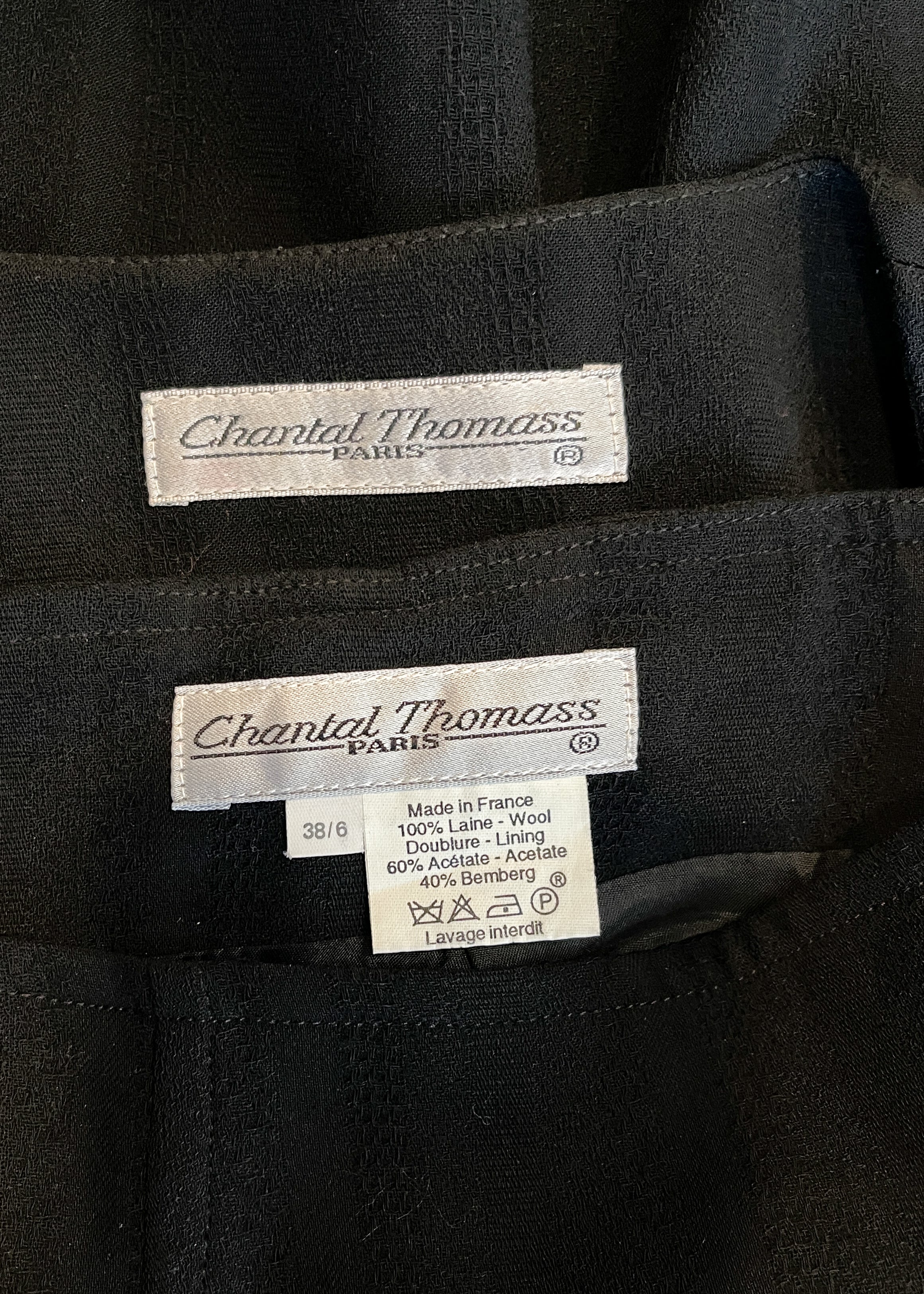 1990s Chantal Thomass Skirt Suit