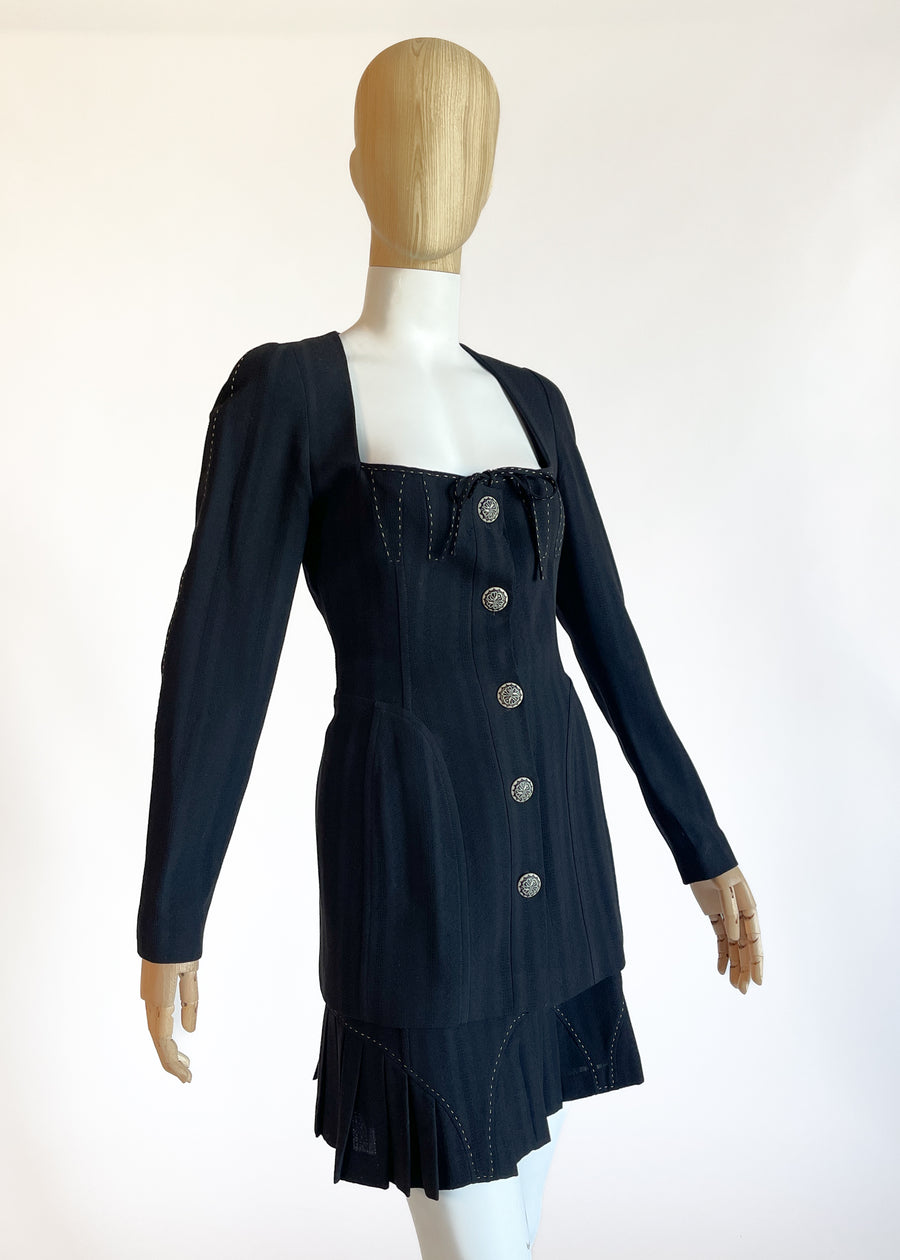 1990s Chantal Thomass Skirt Suit