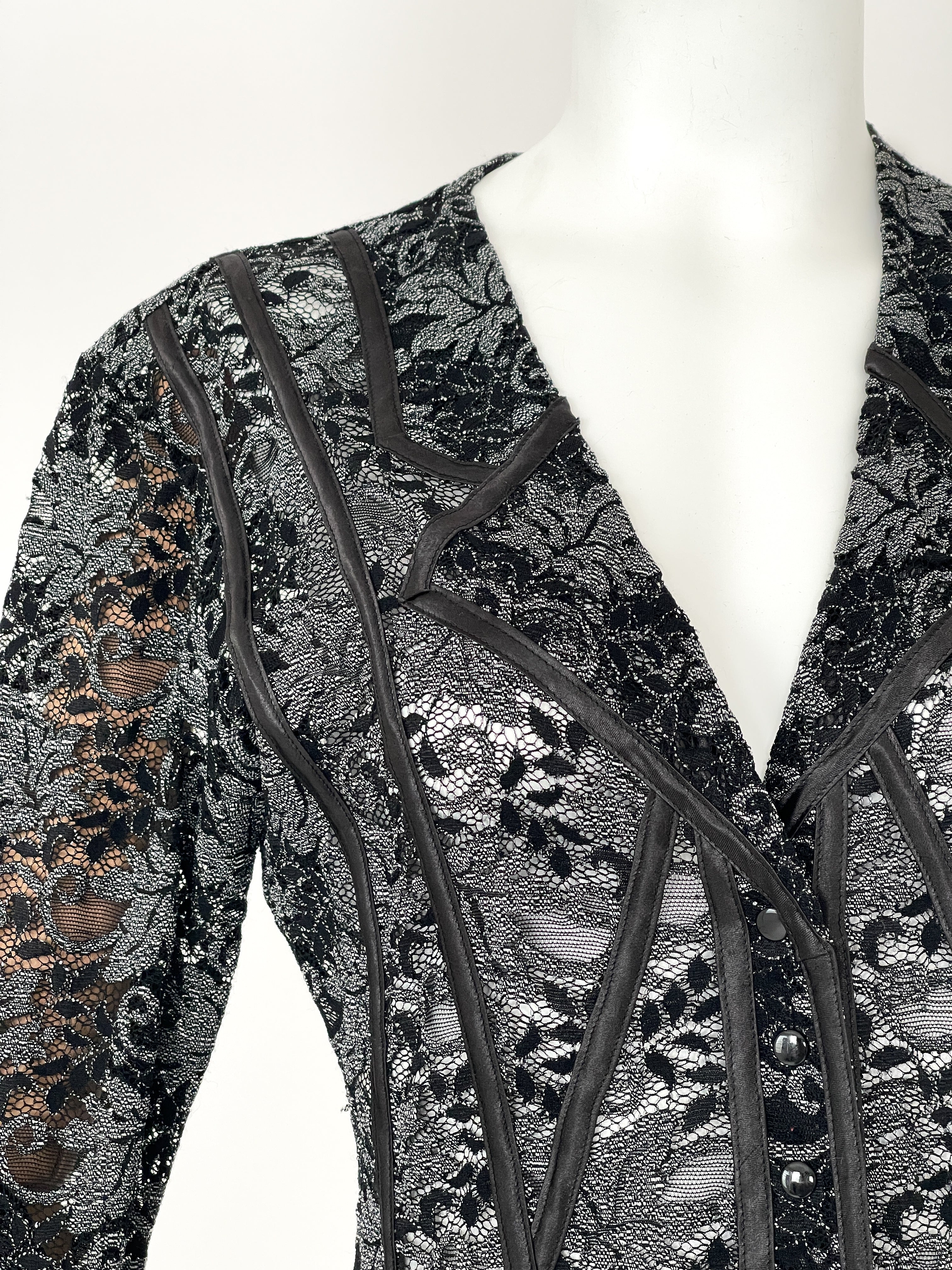 Vintage Chantal Thomass 1995 Lace Mini Dress