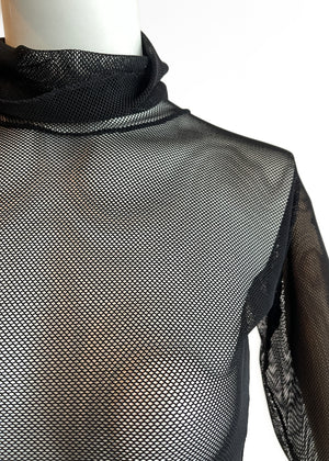 1990s Romeo Gigli Mesh Top